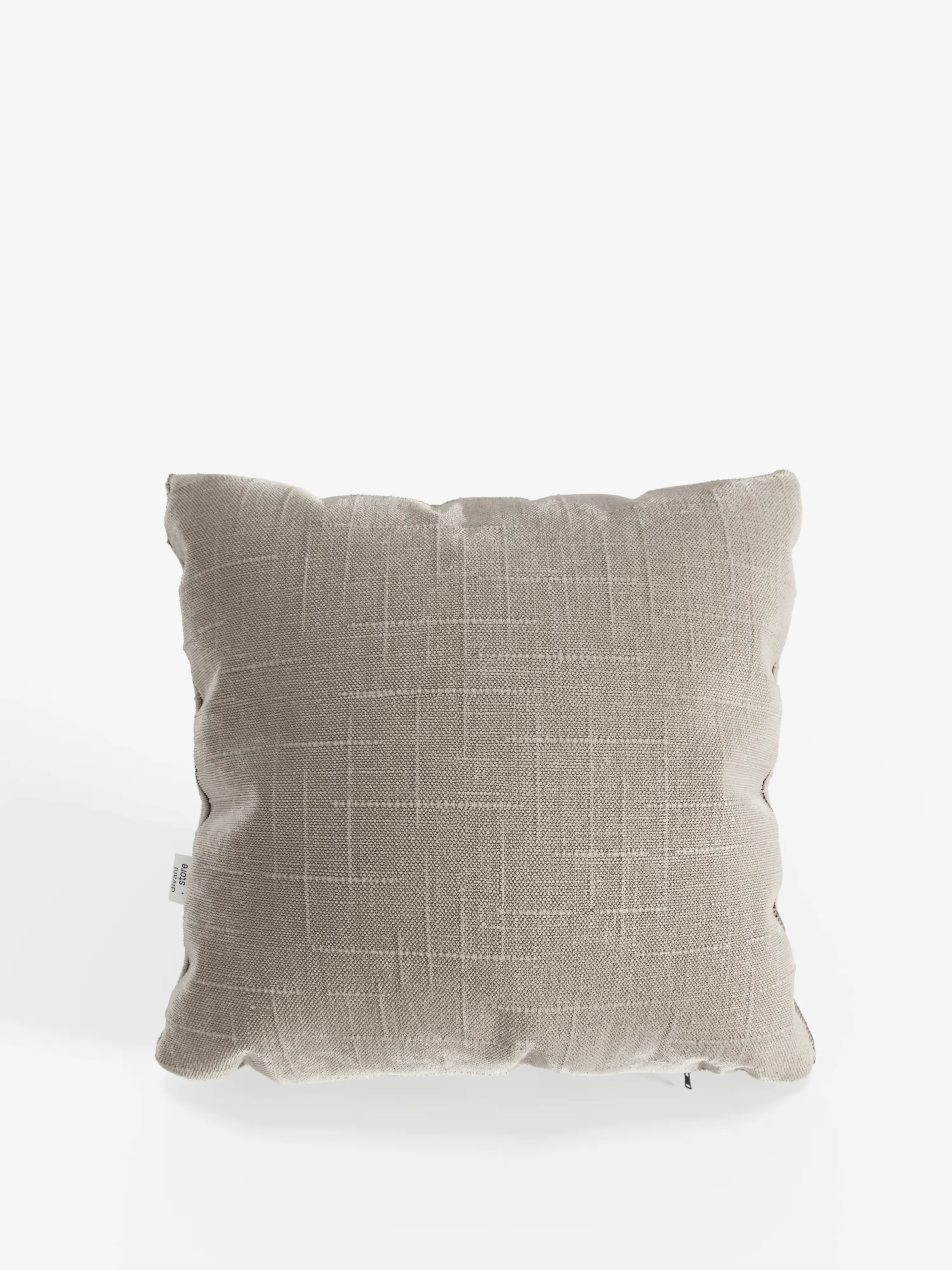 Kimono Decorative square padded cushion 45x45 in stain-resistant and water-repellent jacquard fabric