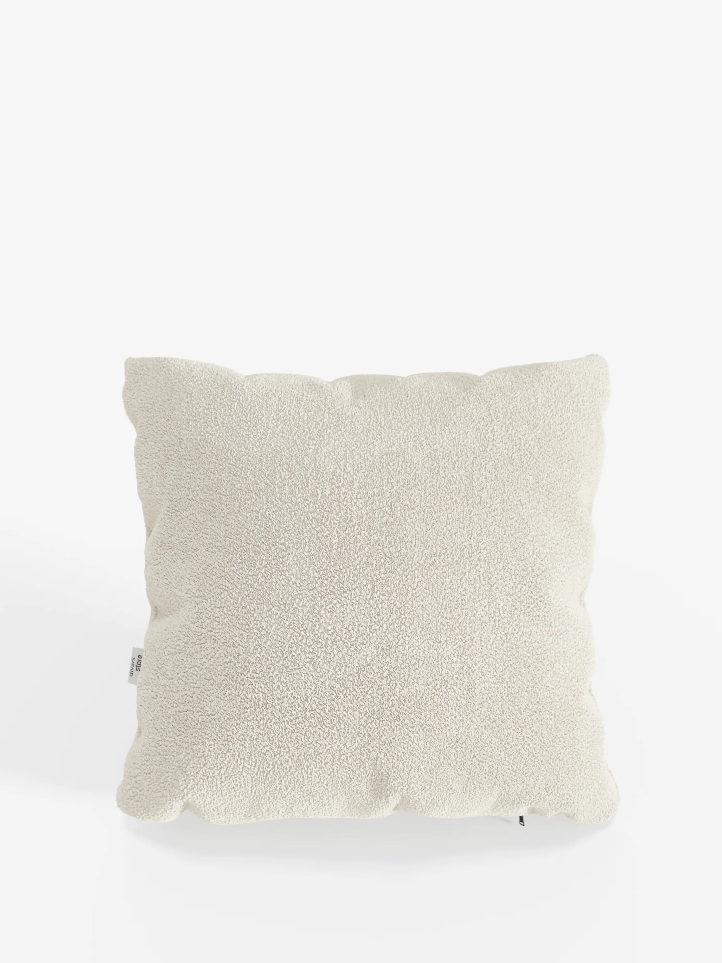 Favola Coussin décoratif carré 45x45 en tissu bouclé détachable – décoratif et design