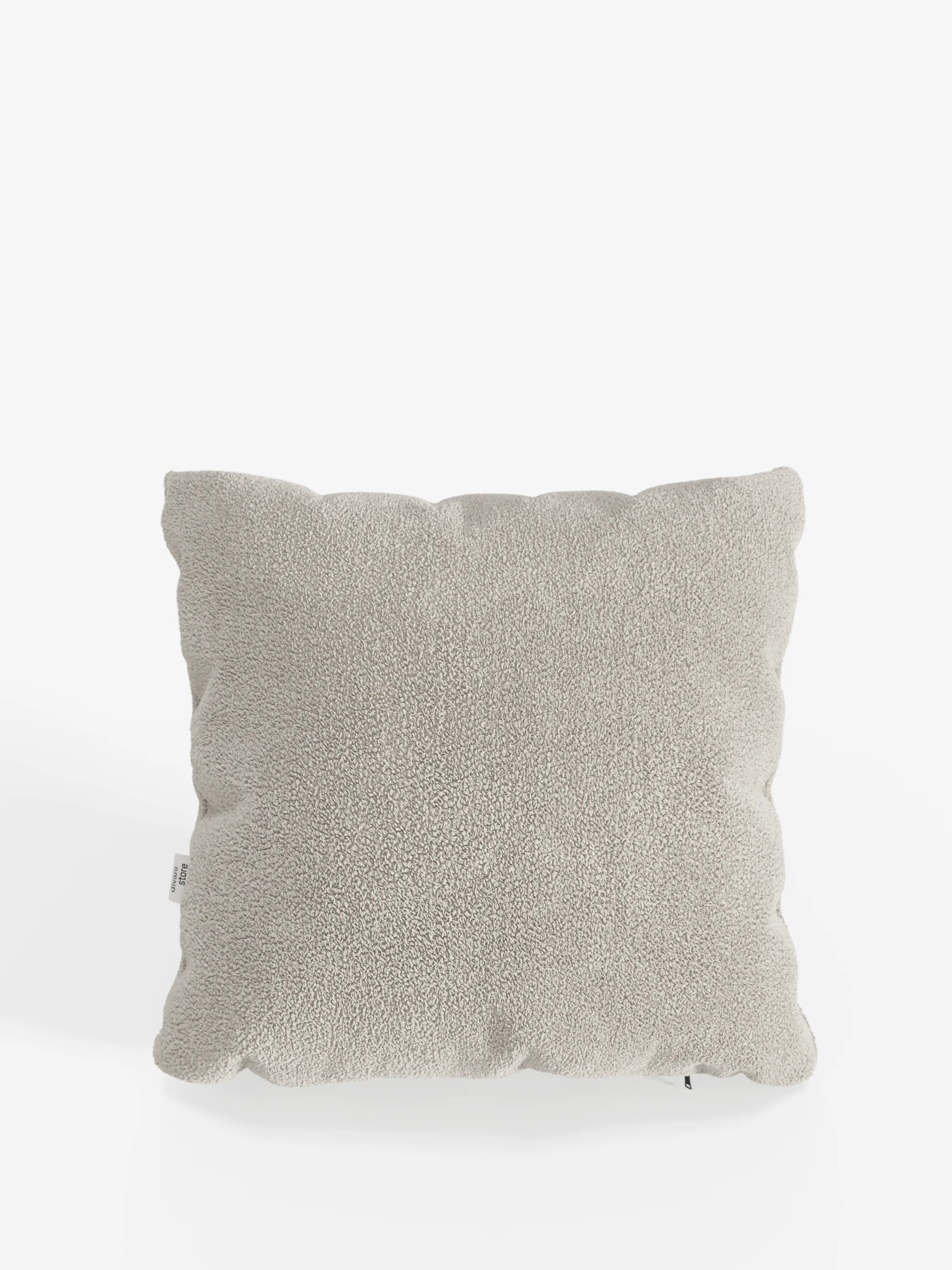 Favola Coussin décoratif carré 45x45 en tissu bouclé détachable – décoratif et design