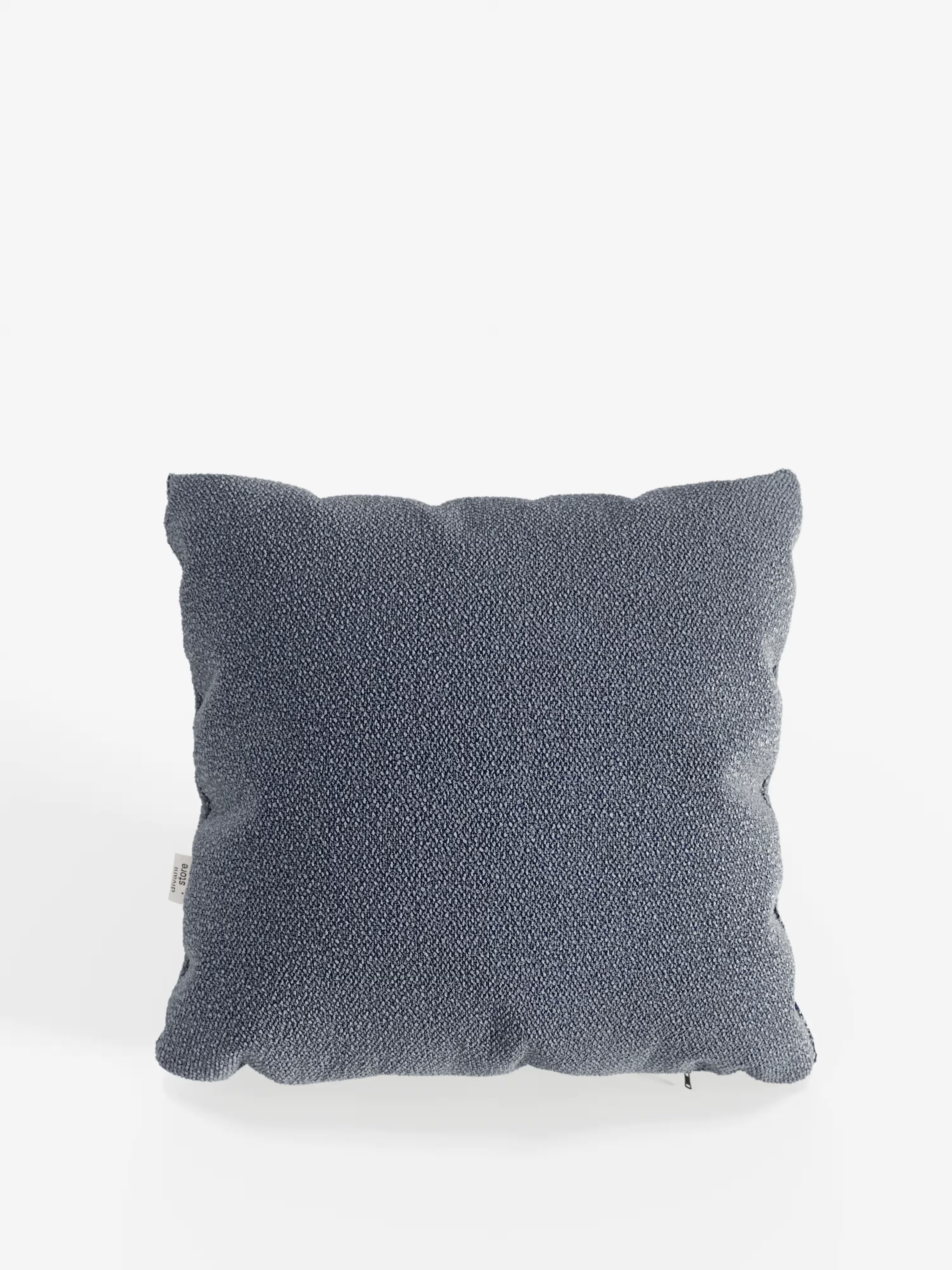 Lambada decorative square padded cushion 45x45 cm in stain-resistant cotton-effect fabric