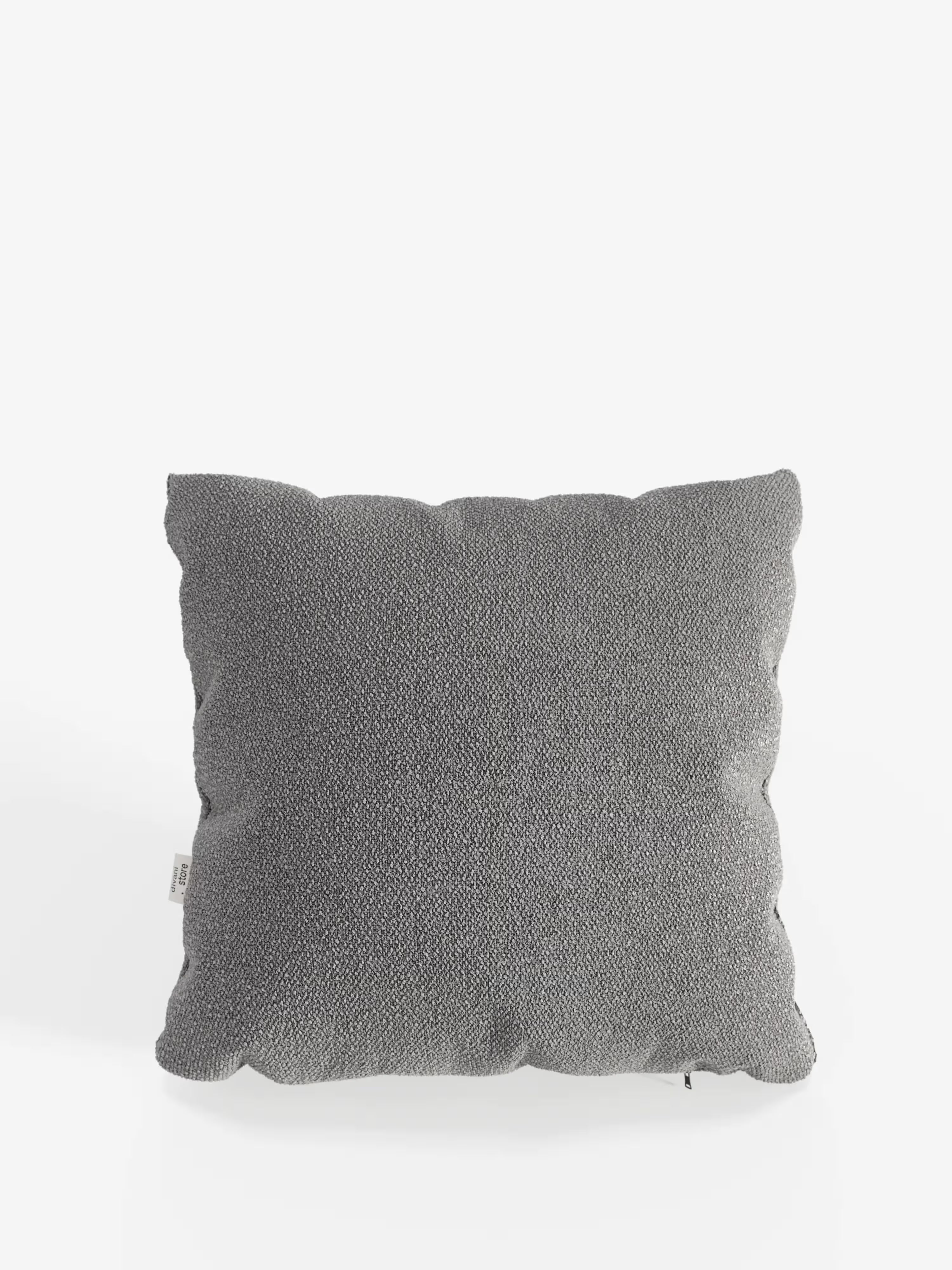 Lambada decorative square padded cushion 45x45 cm in stain-resistant cotton-effect fabric