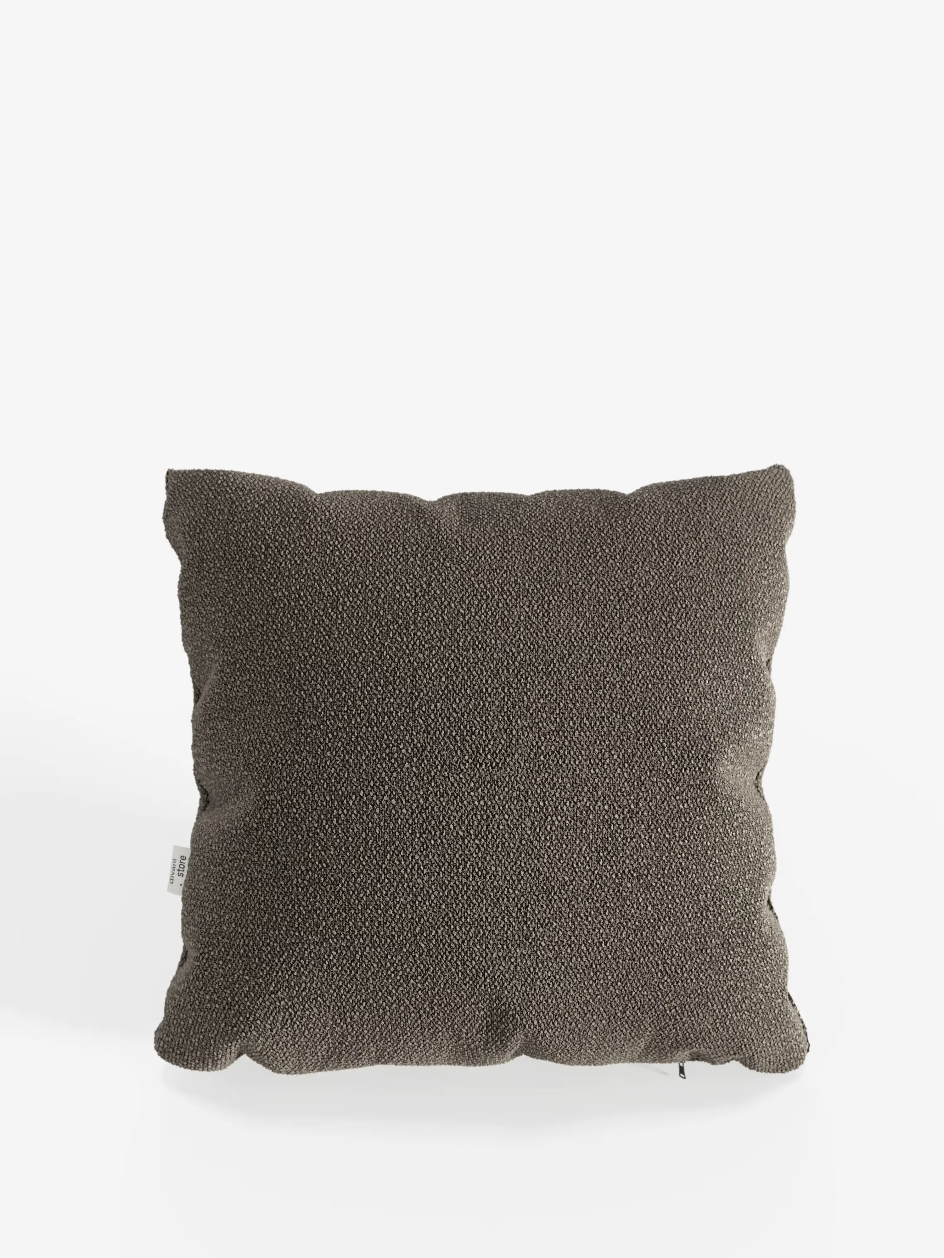 Lambada decorative square padded cushion 45x45 cm in stain-resistant cotton-effect fabric