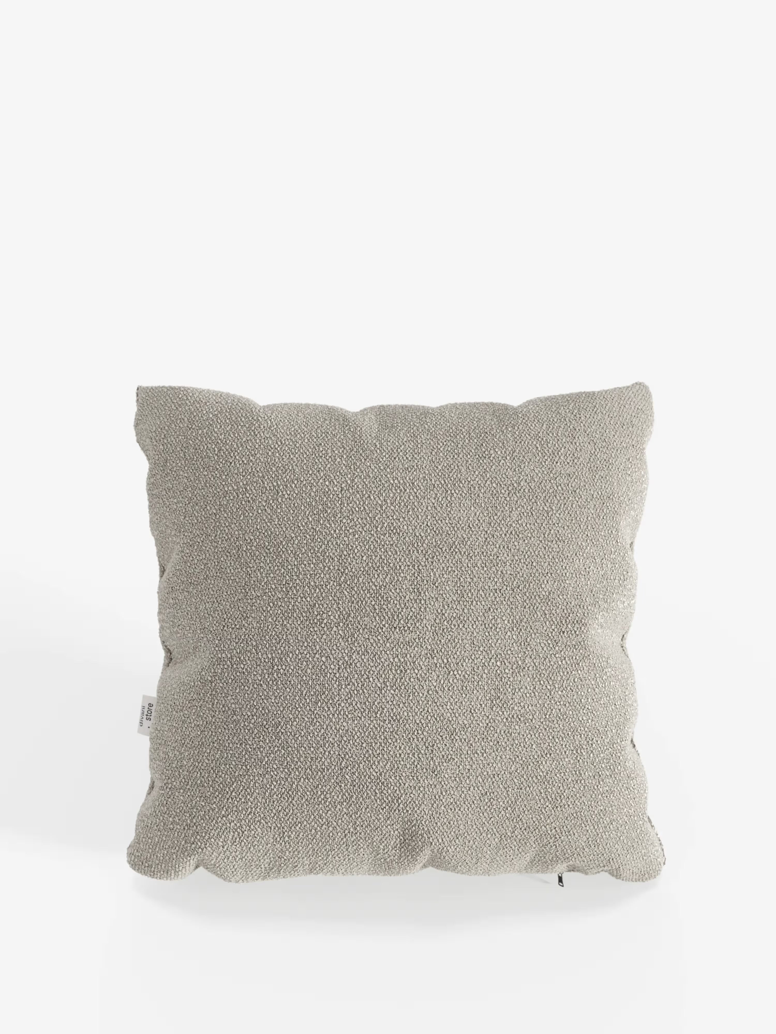 Lambada decorative square padded cushion 45x45 cm in stain-resistant cotton-effect fabric