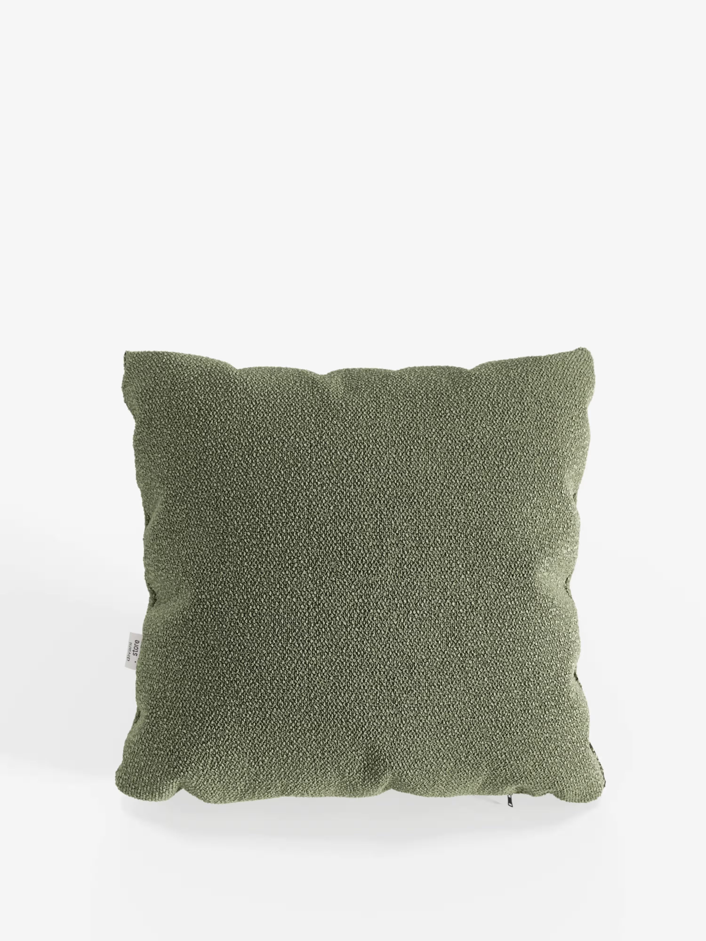 Lambada decorative square padded cushion 45x45 cm in stain-resistant cotton-effect fabric