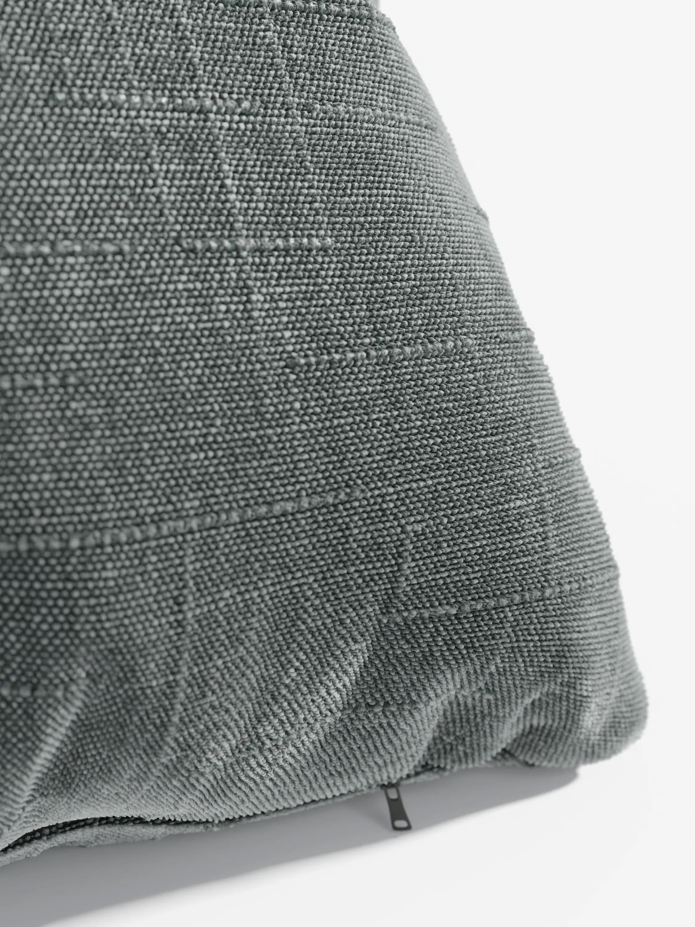 Kimono Decorative square padded cushion 45x45 in stain-resistant and water-repellent jacquard fabric