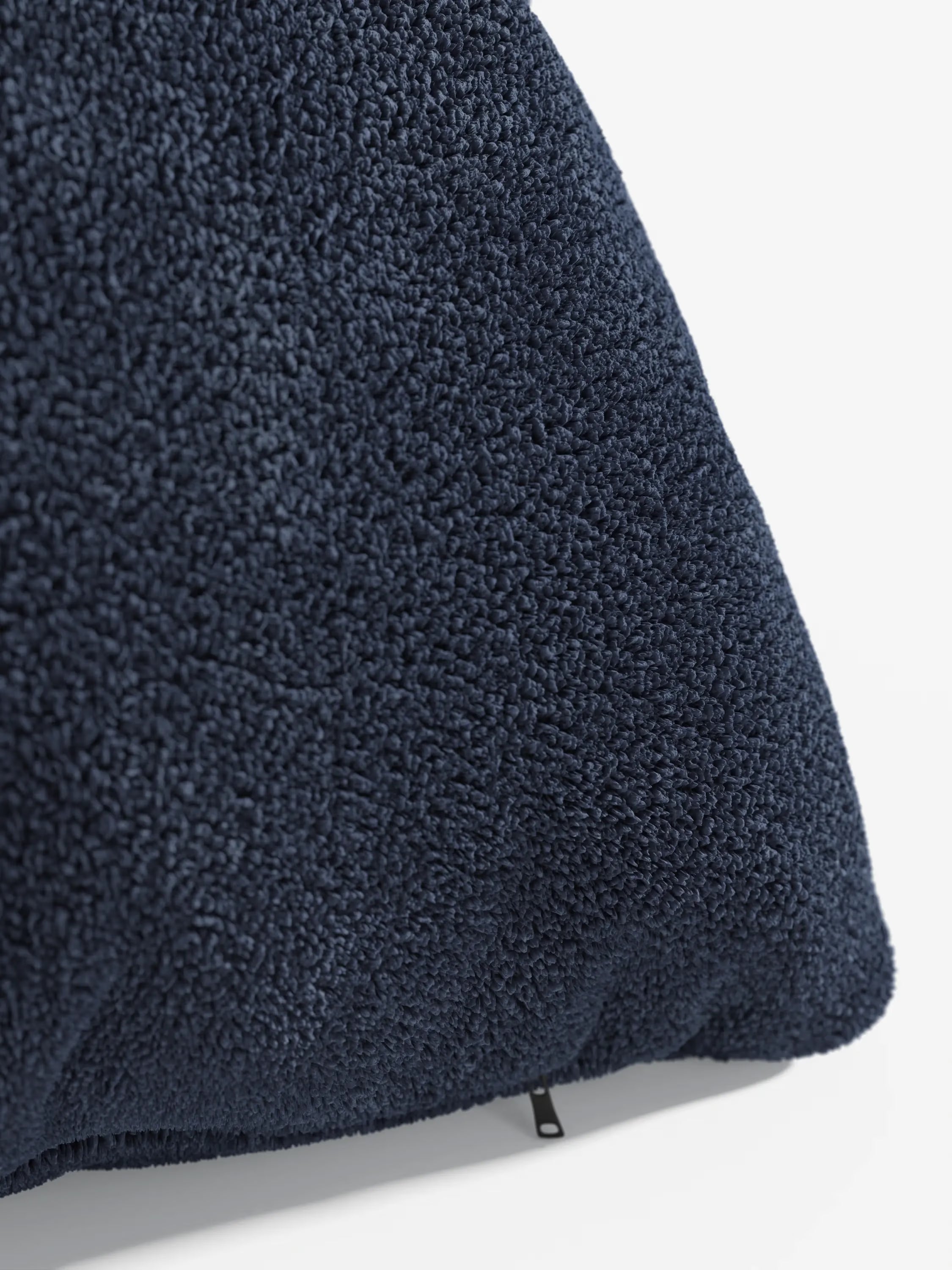 Favola Coussin décoratif carré 45x45 en tissu bouclé détachable – décoratif et design