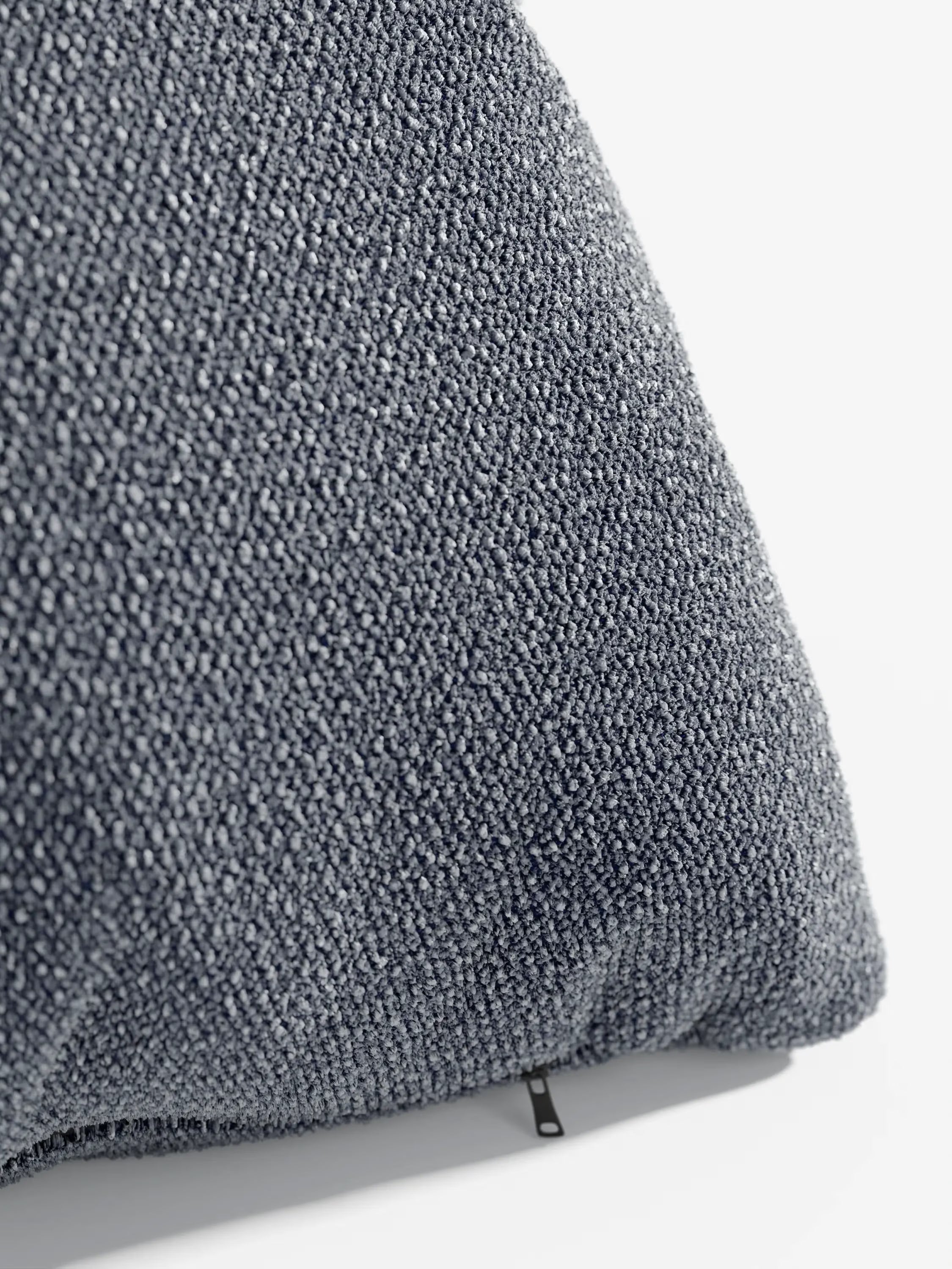 Lambada decorative square padded cushion 45x45 cm in stain-resistant cotton-effect fabric