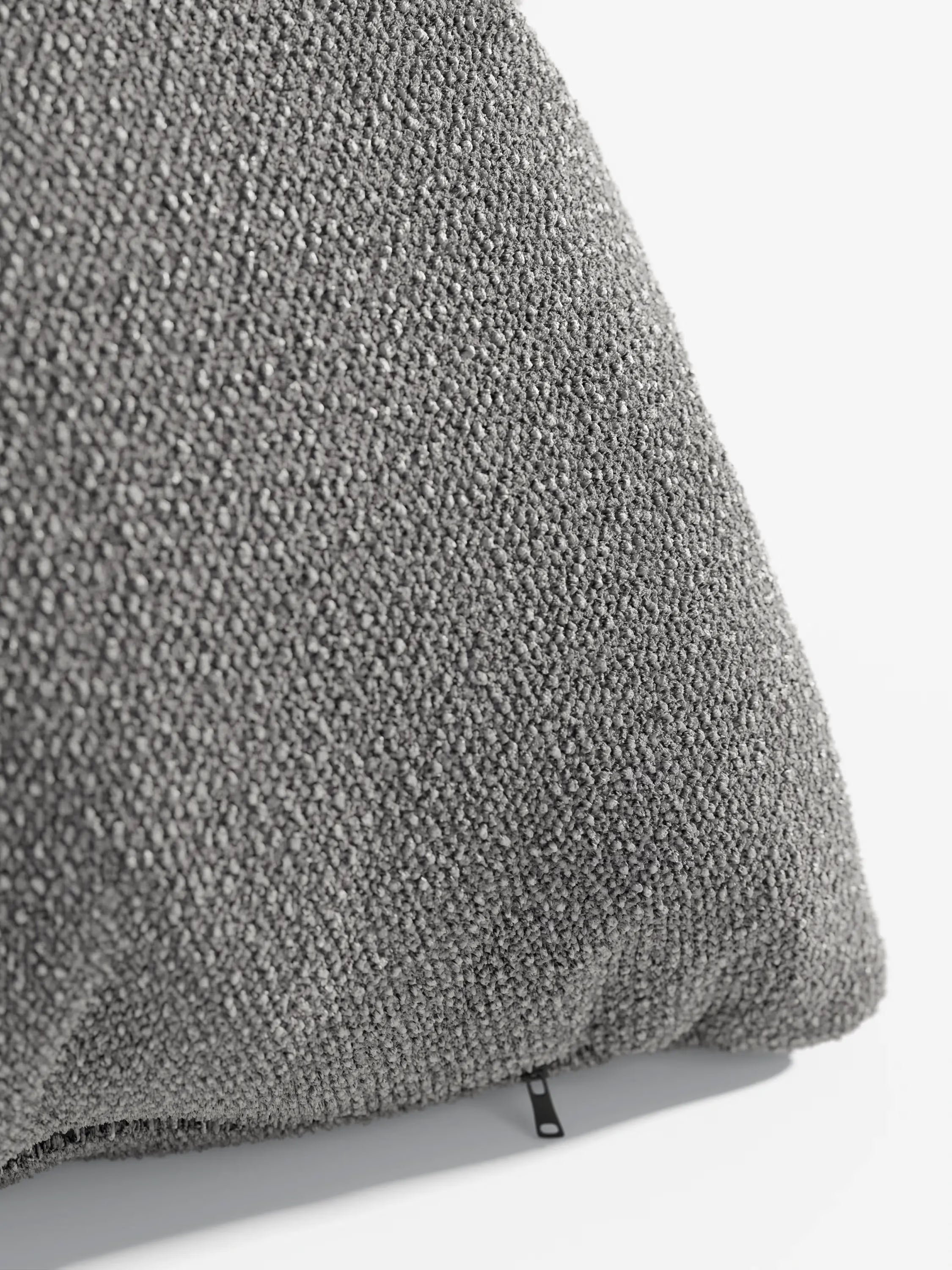 Lambada decorative square padded cushion 45x45 cm in stain-resistant cotton-effect fabric