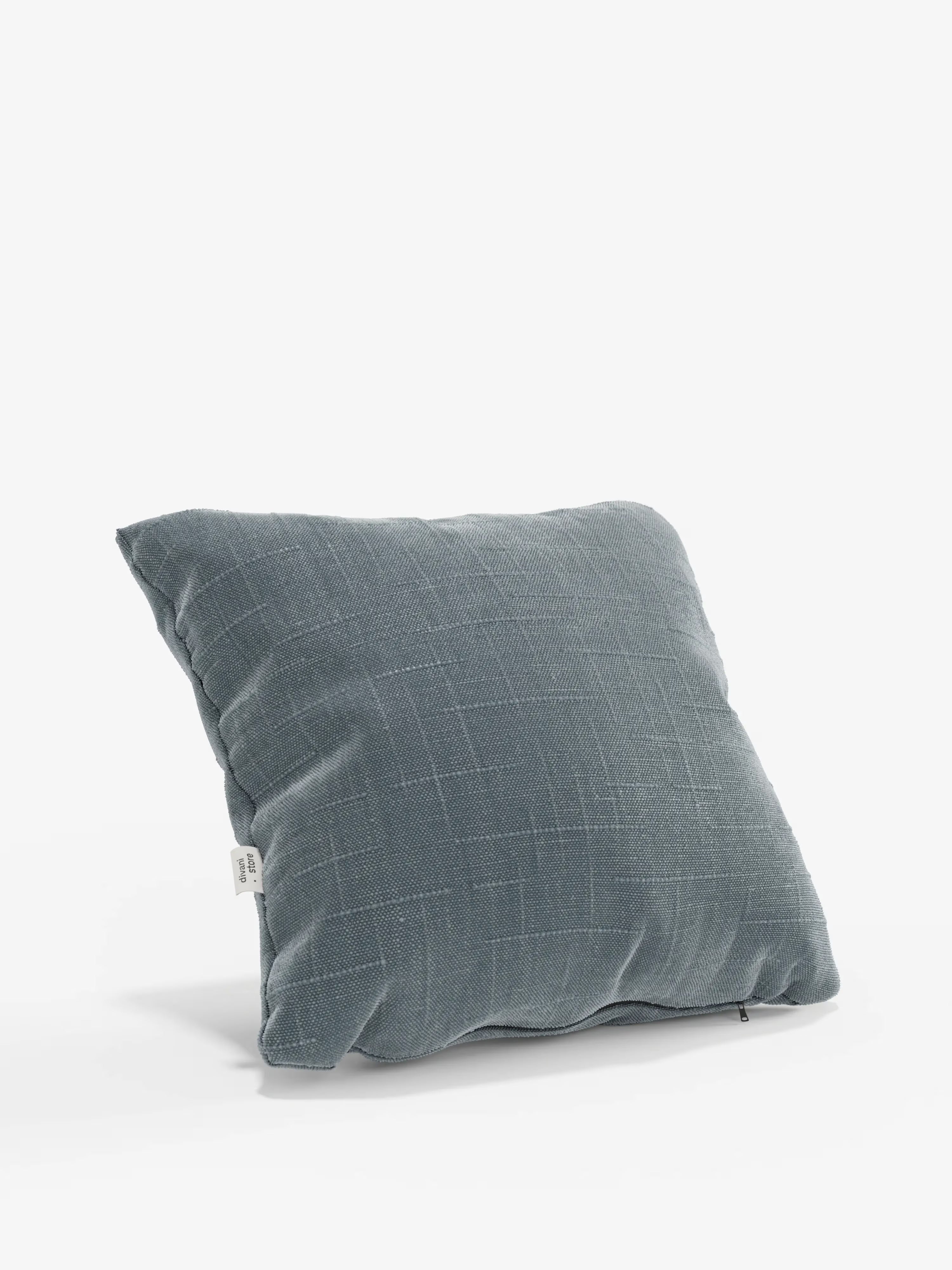 Kimono Decorative square padded cushion 45x45 in stain-resistant and water-repellent jacquard fabric