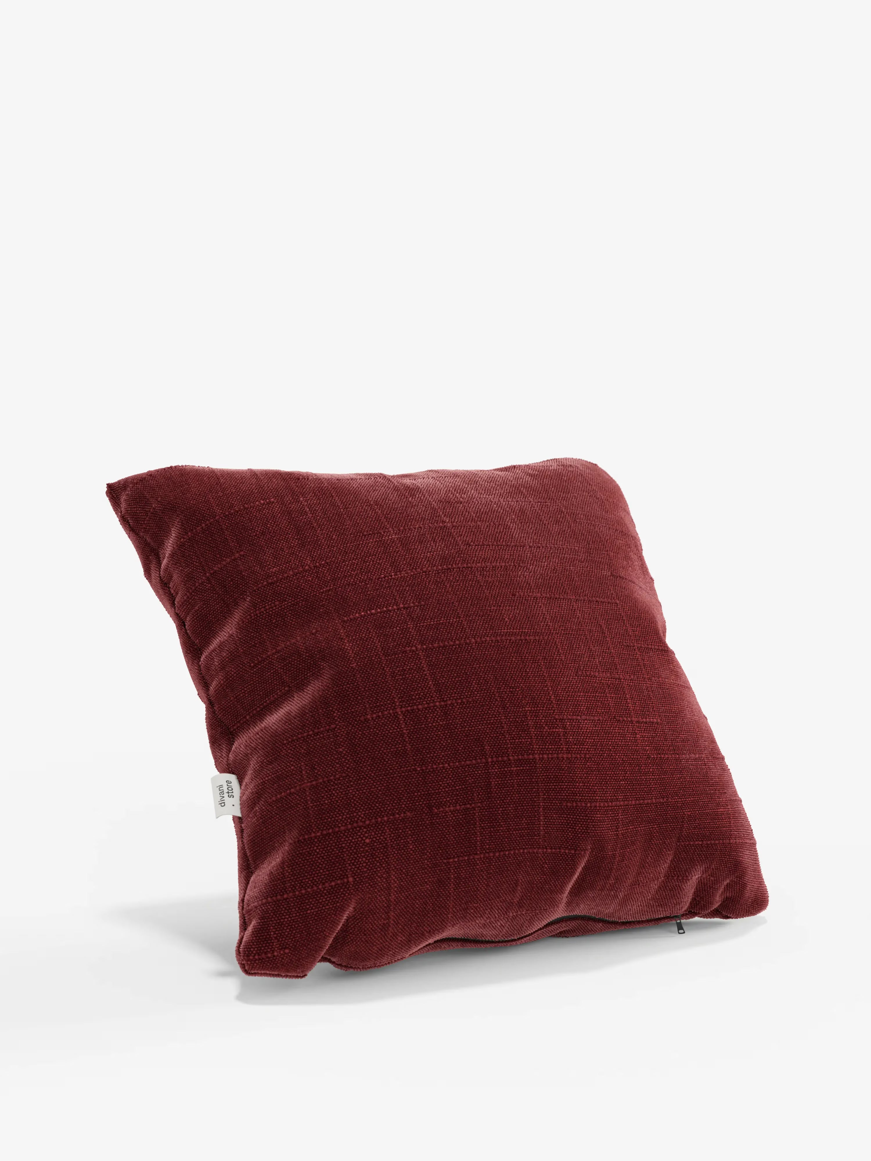 Kimono Decorative square padded cushion 45x45 in stain-resistant and water-repellent jacquard fabric