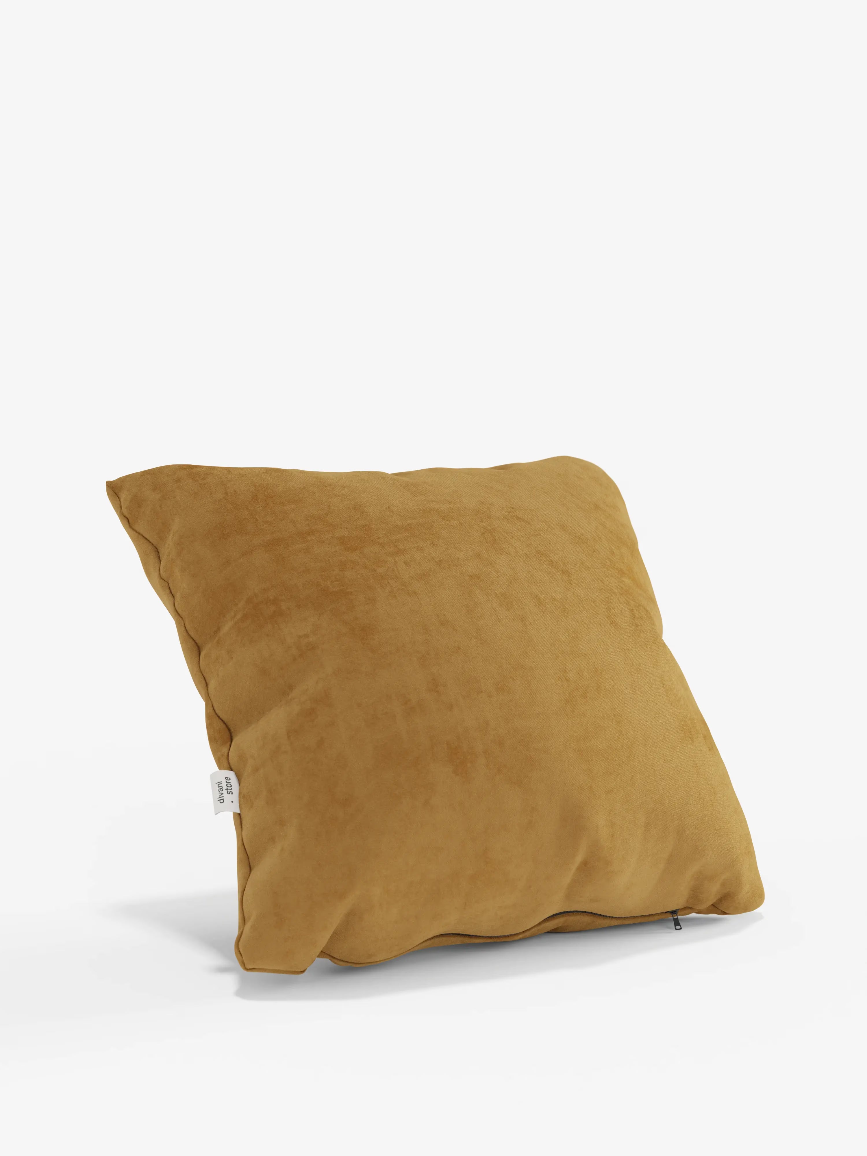 Gioiello Cuscino imbottito decorativo quadrato 45x45 cm in velluto elegante soft touch smacchiabile