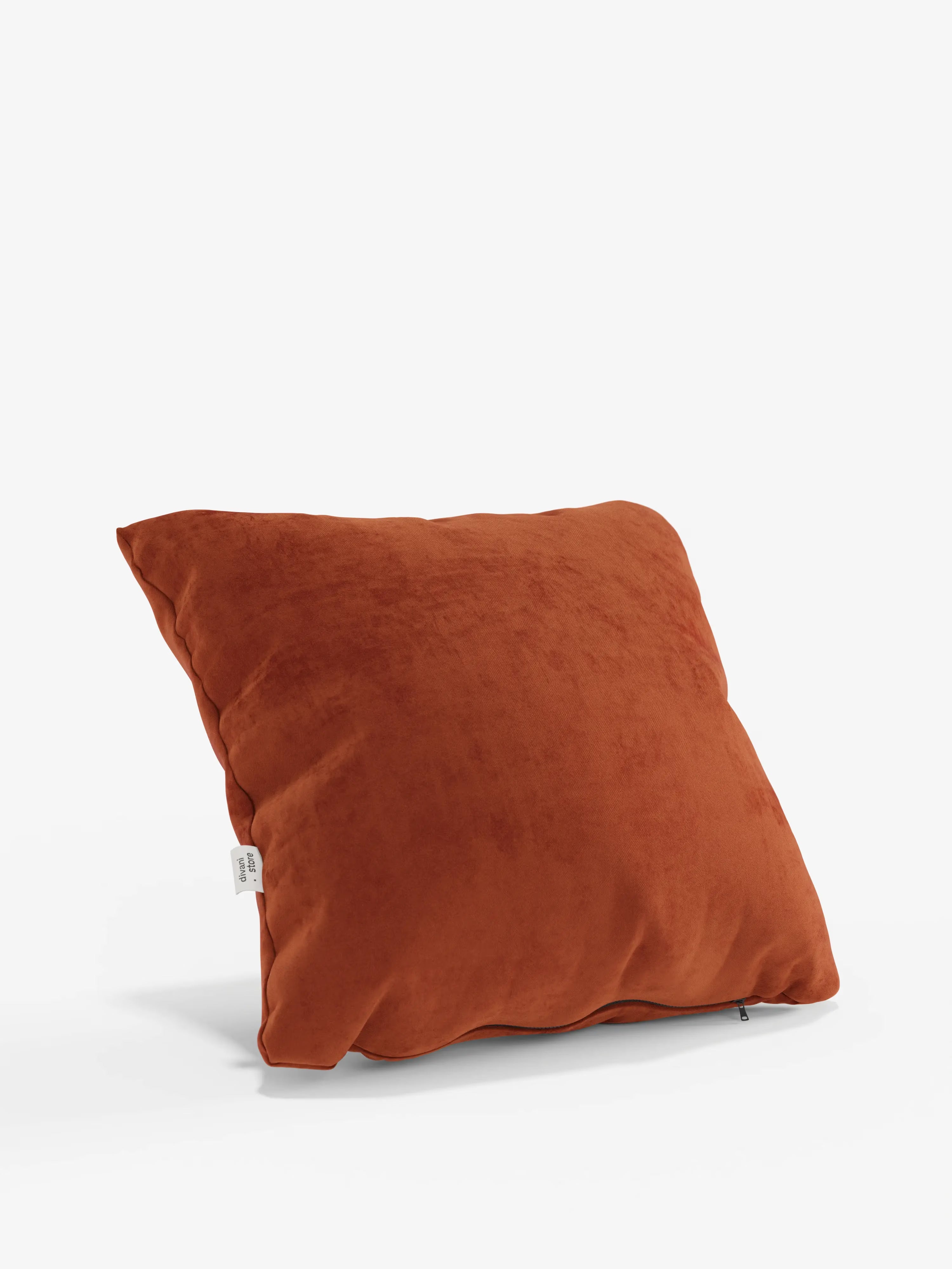 Gioiello Cuscino imbottito decorativo quadrato 45x45 cm in velluto elegante soft touch smacchiabile