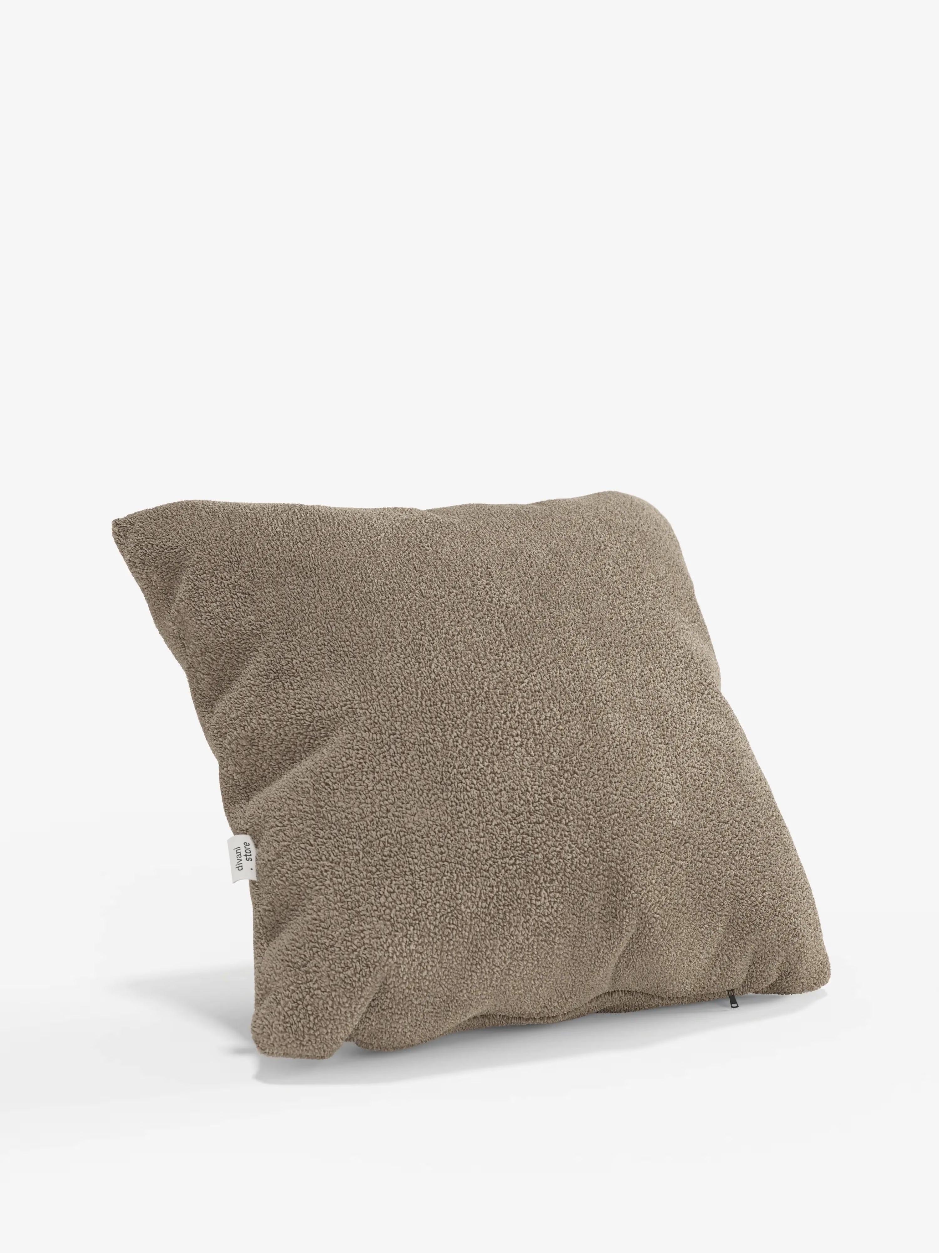 Favola Coussin décoratif carré 45x45 en tissu bouclé détachable – décoratif et design