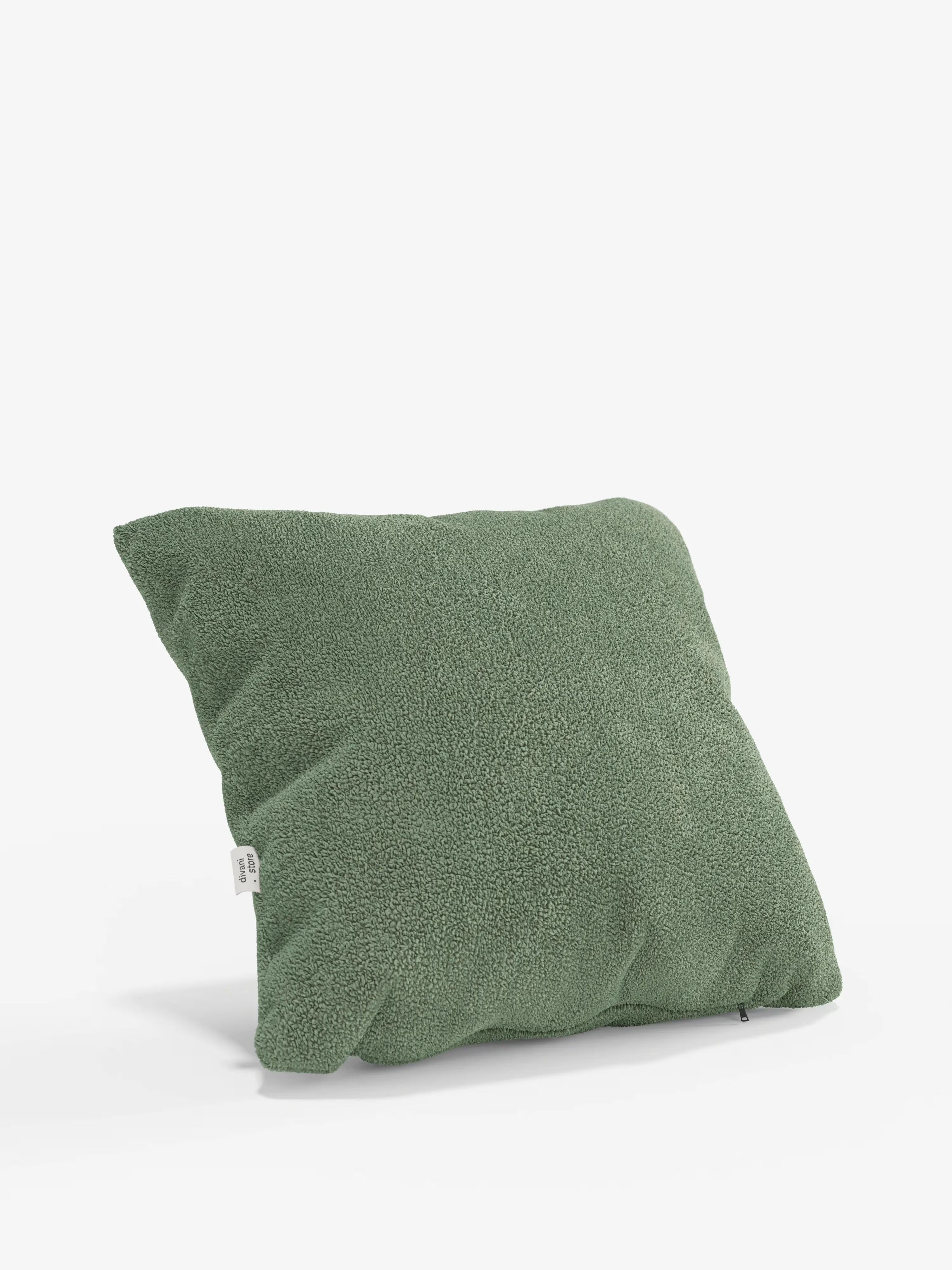 Favola Coussin décoratif carré 45x45 en tissu bouclé détachable – décoratif et design