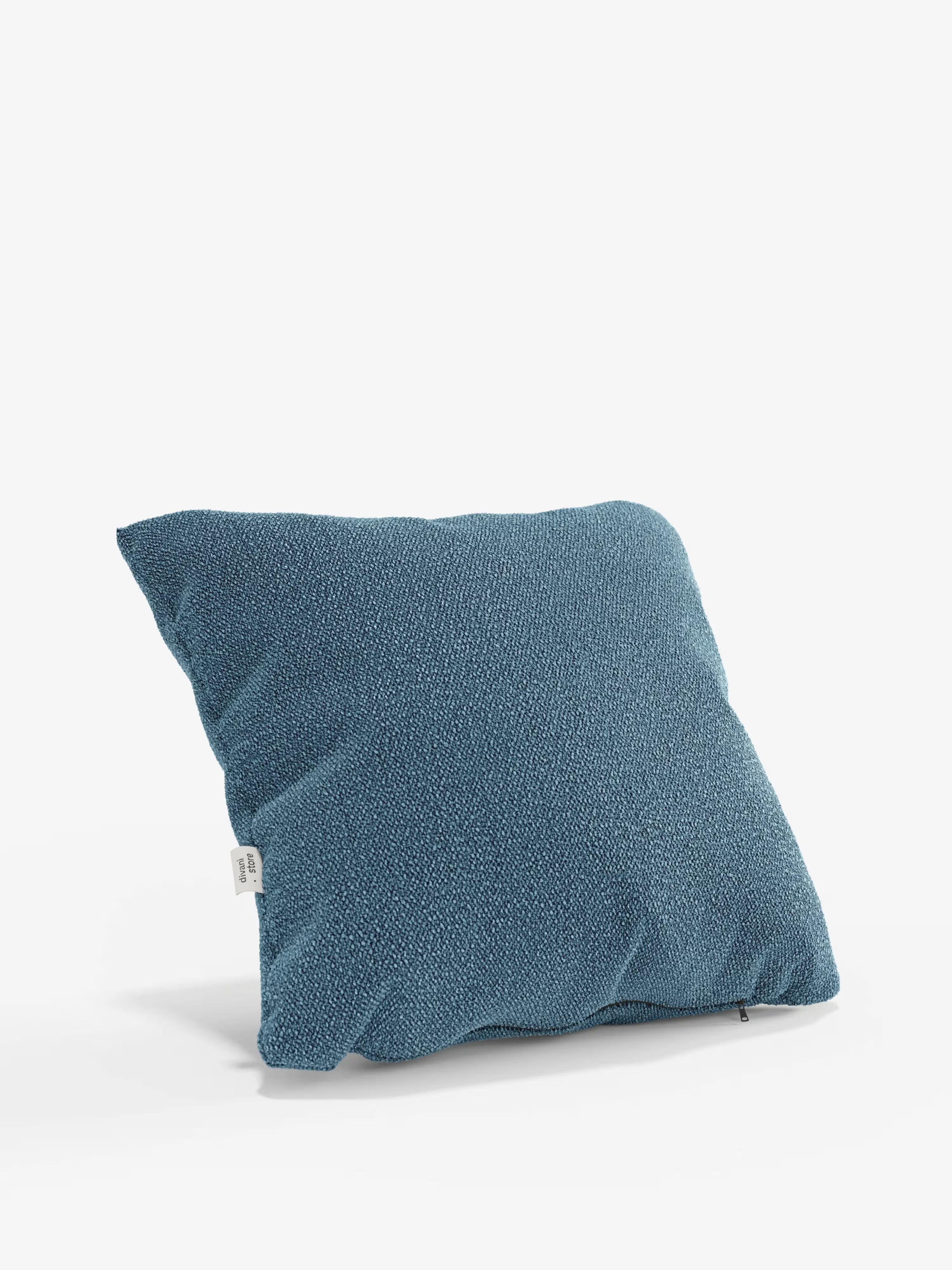 Lambada decorative square padded cushion 45x45 cm in stain-resistant cotton-effect fabric