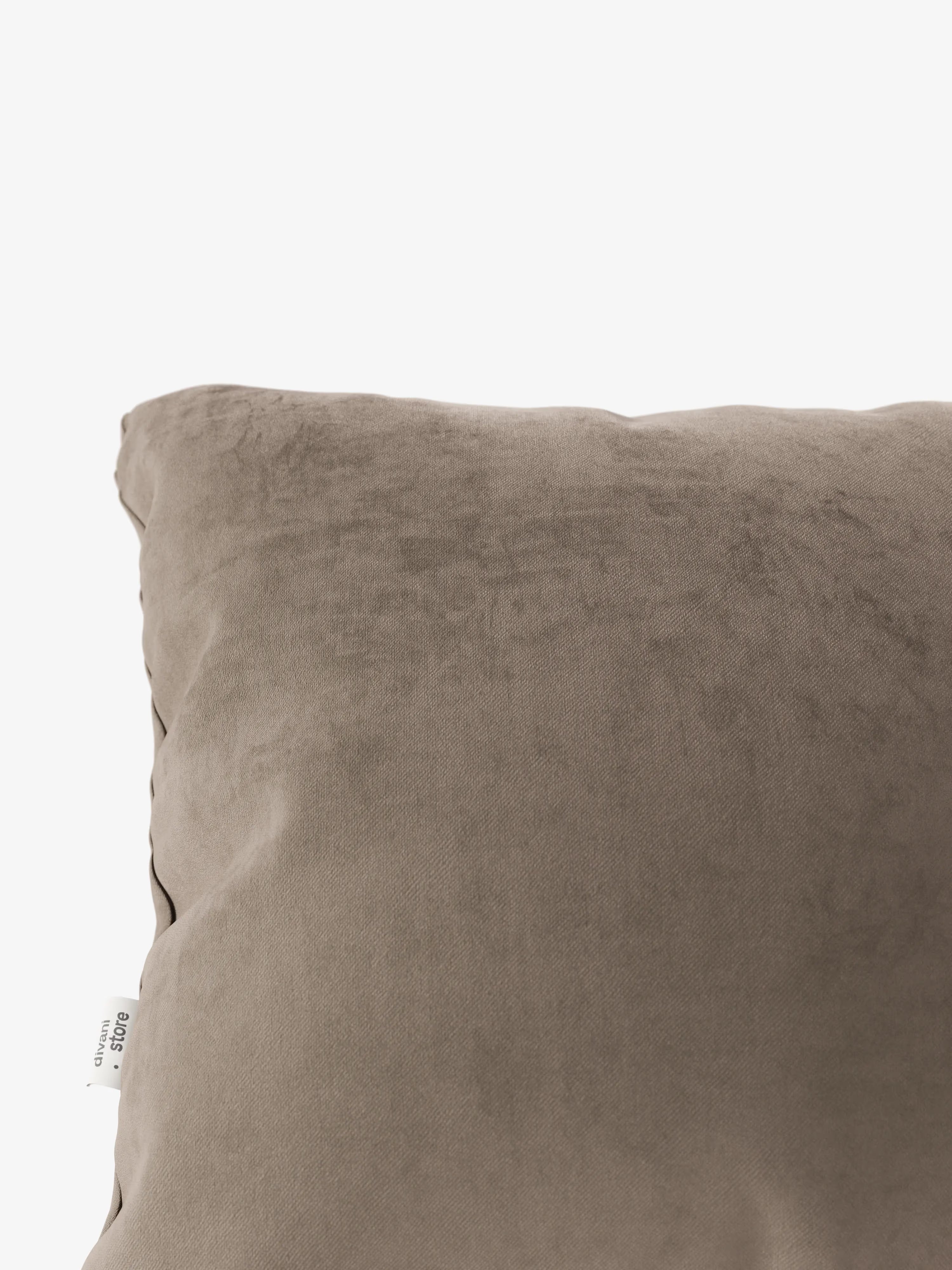 Gioiello Cuscino imbottito decorativo quadrato 45x45 cm in velluto elegante soft touch smacchiabile
