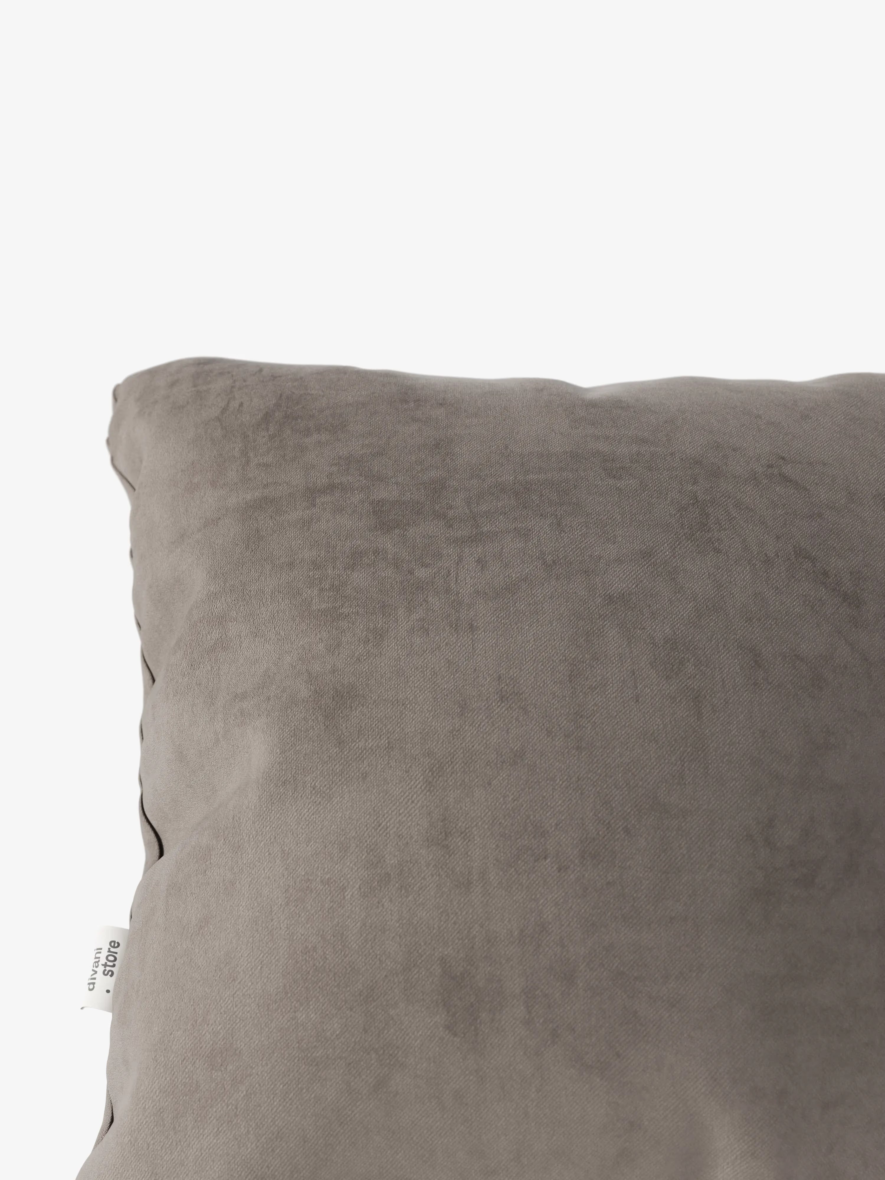 Gioiello Cuscino imbottito decorativo quadrato 45x45 cm in velluto elegante soft touch smacchiabile