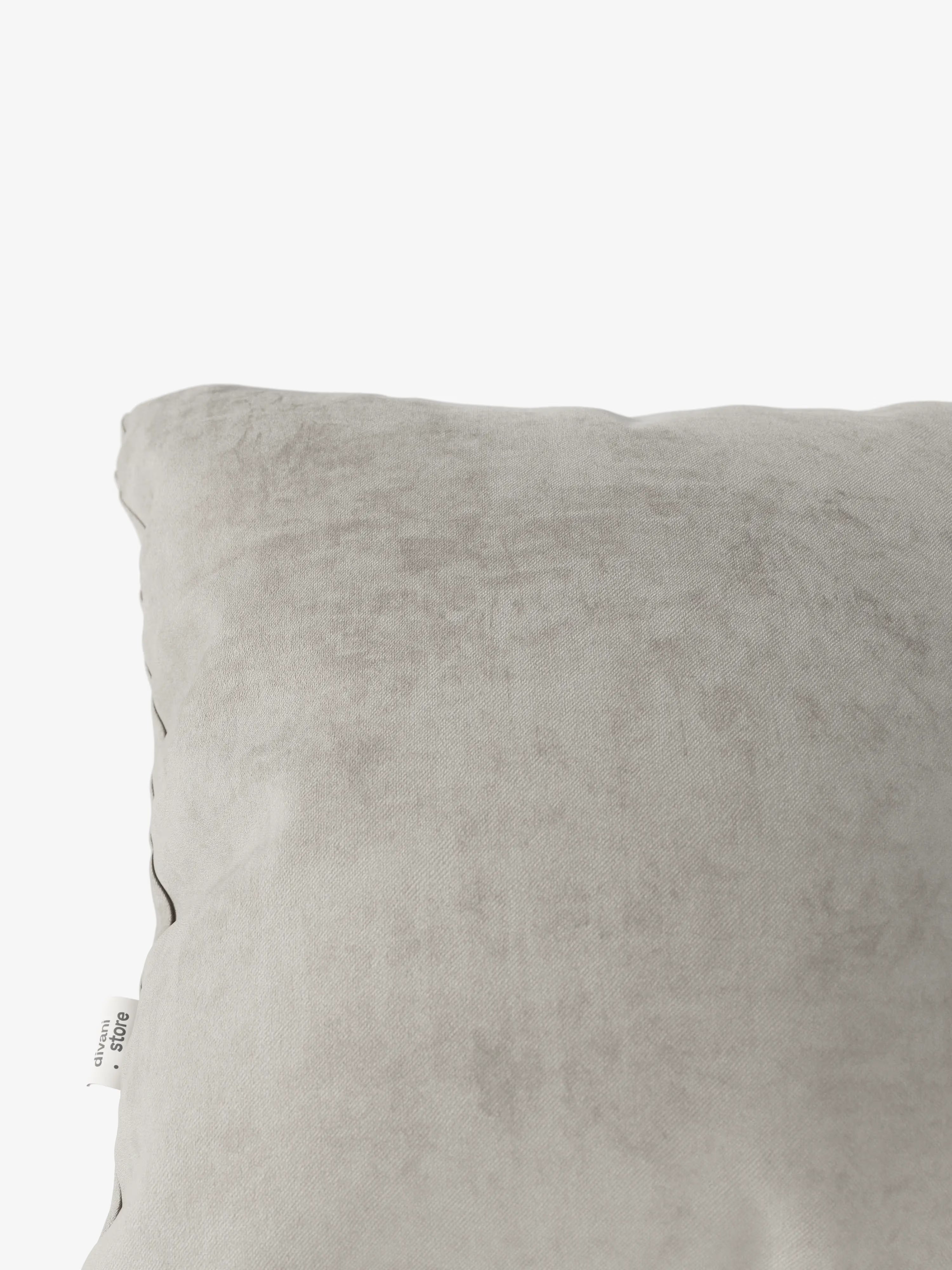 Gioiello Cuscino imbottito decorativo quadrato 45x45 cm in velluto elegante soft touch smacchiabile