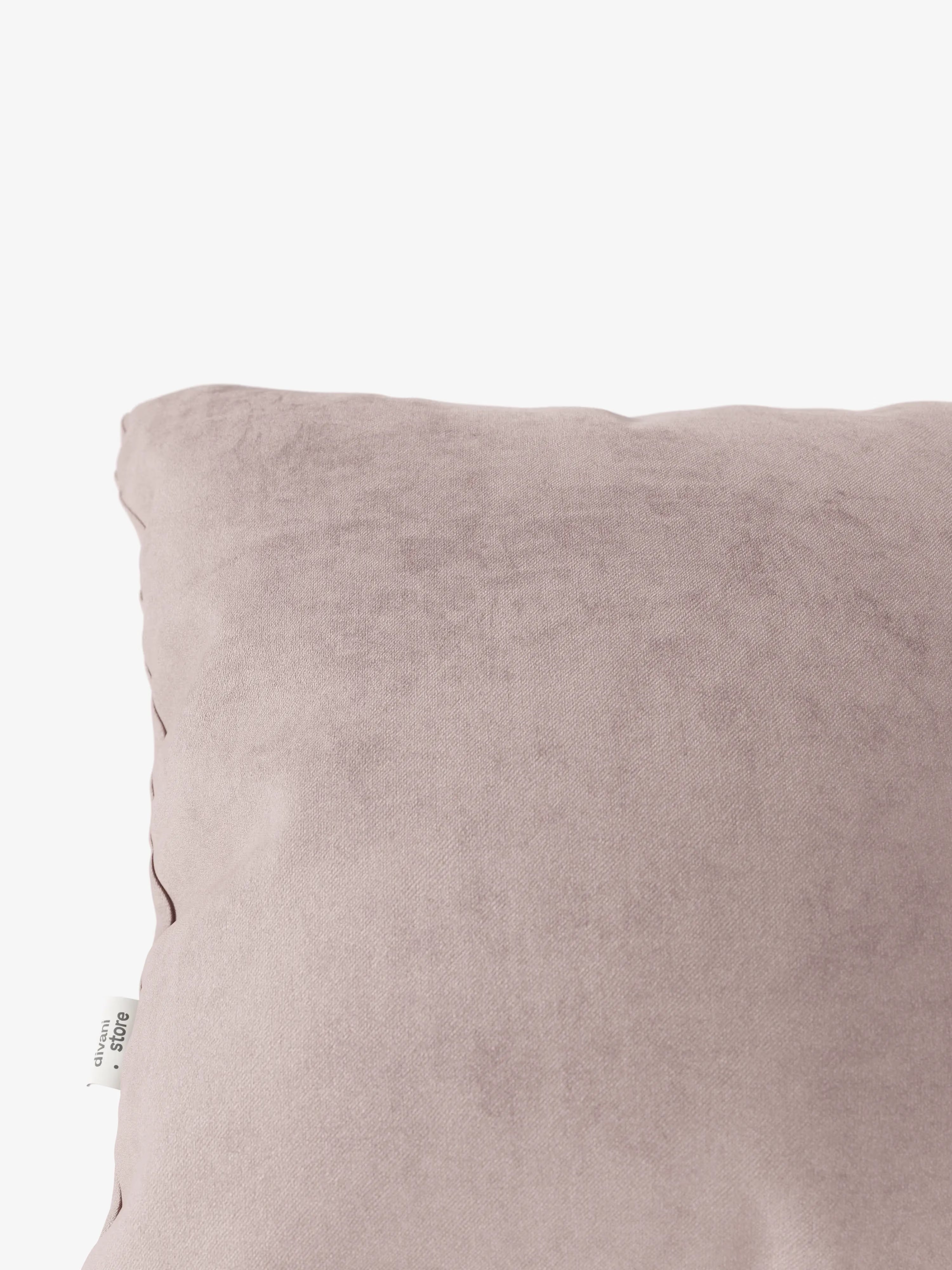 Gioiello Cuscino imbottito decorativo quadrato 45x45 cm in velluto elegante soft touch smacchiabile