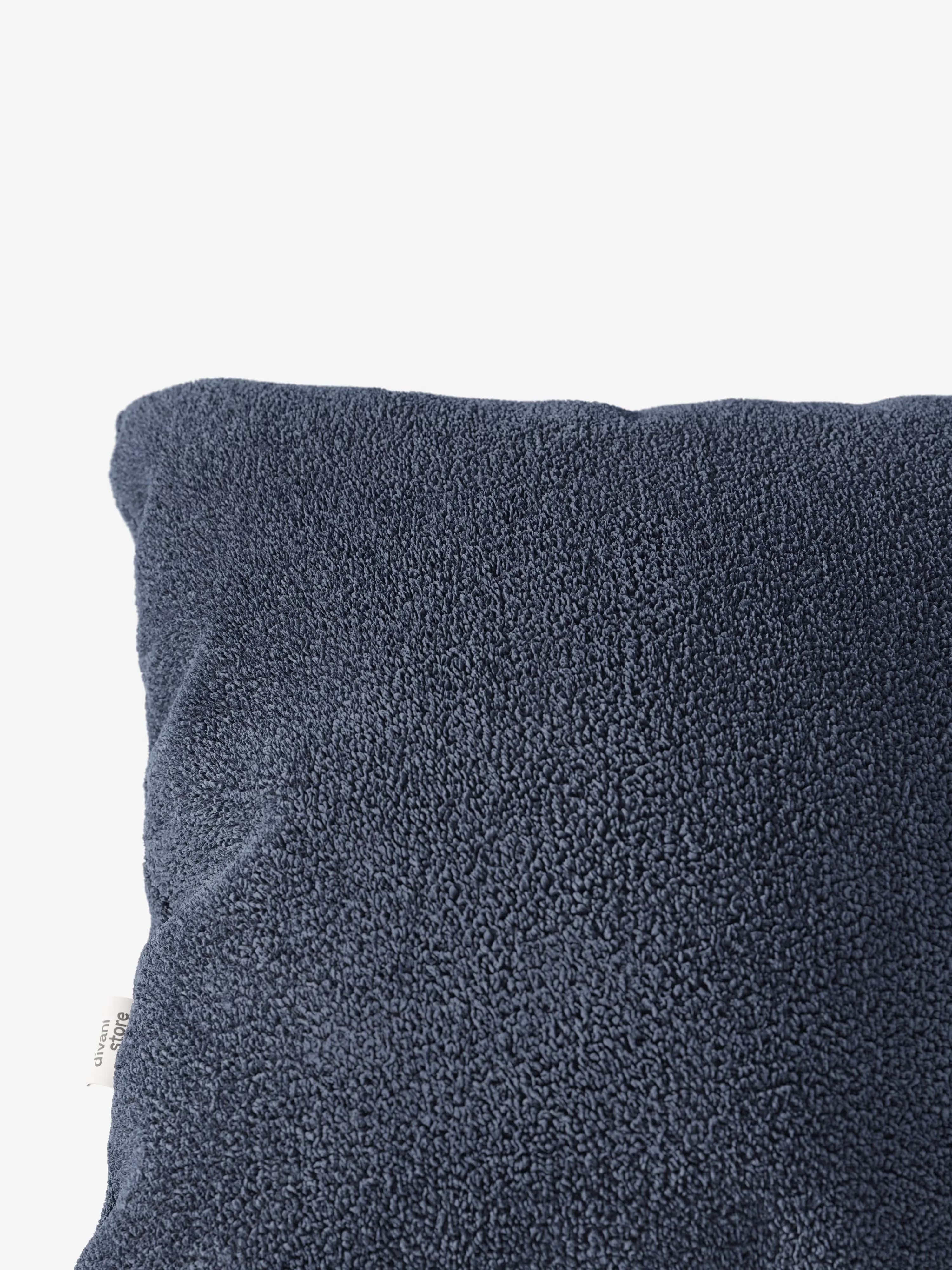 Favola Coussin décoratif carré 45x45 en tissu bouclé détachable – décoratif et design