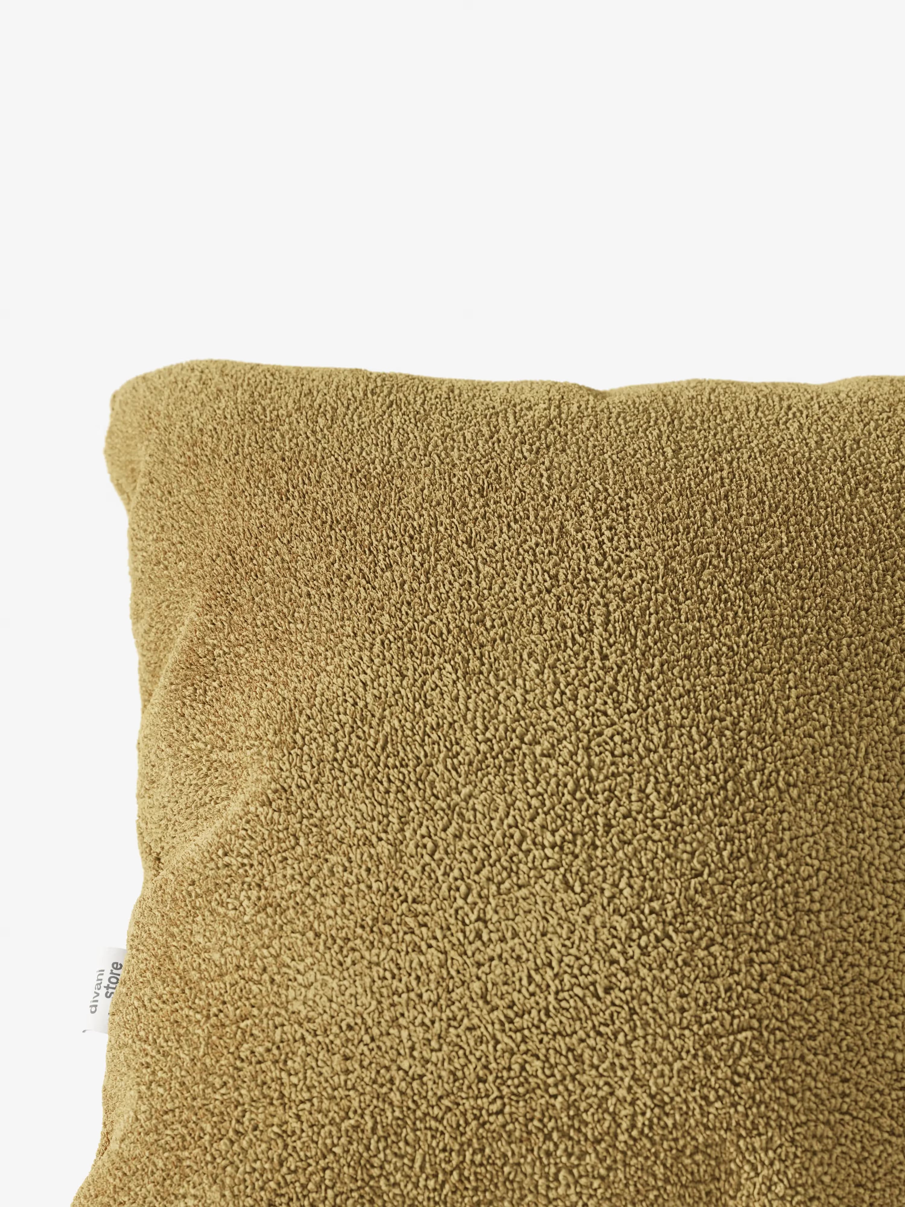 Favola Coussin décoratif carré 45x45 en tissu bouclé détachable – décoratif et design