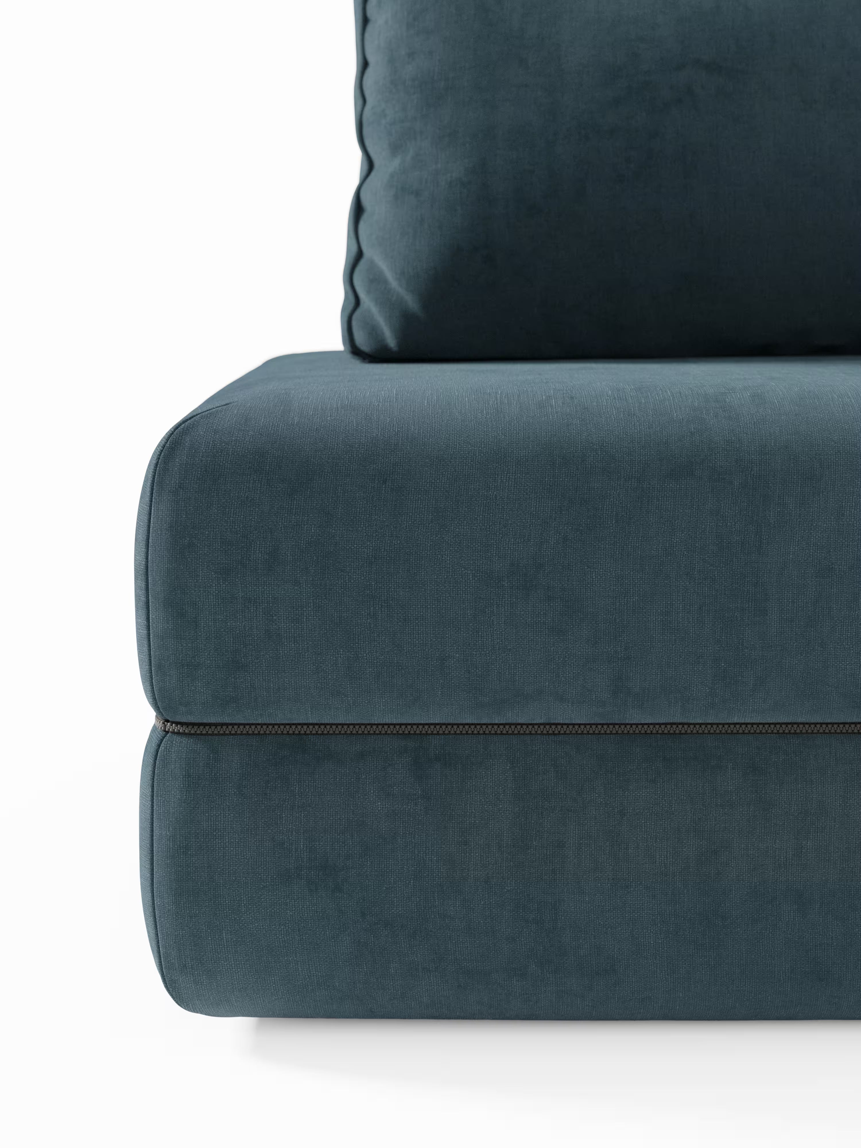 Rift Divano letto matrimoniale 3 posti moderno in tessuto smacchiabile – materasso 22 cm memory e schienali mobili