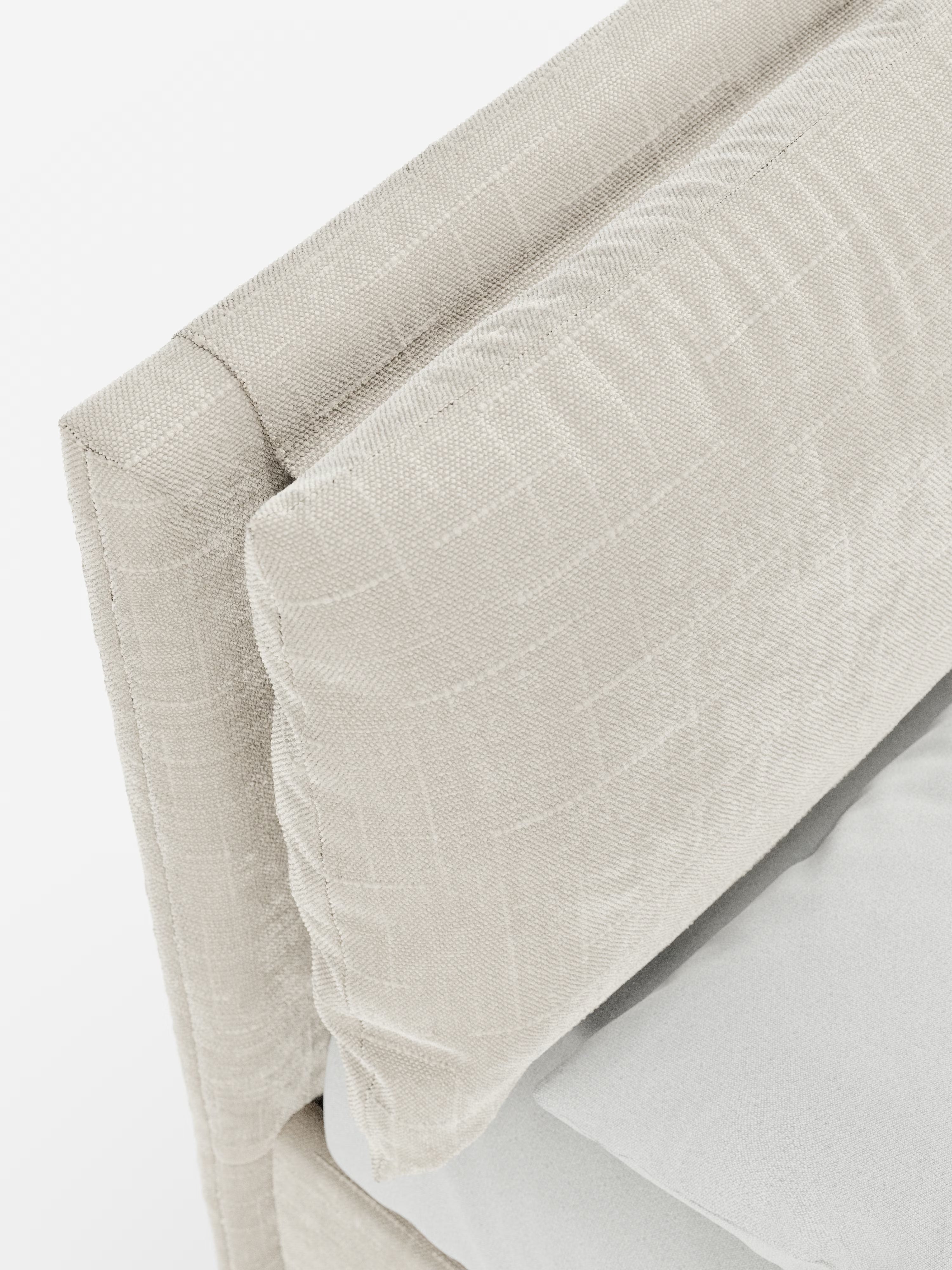 Elsa Letto Contenitore Imbottito sfoderabile in tessuto Kimono jacquard smacchiabile