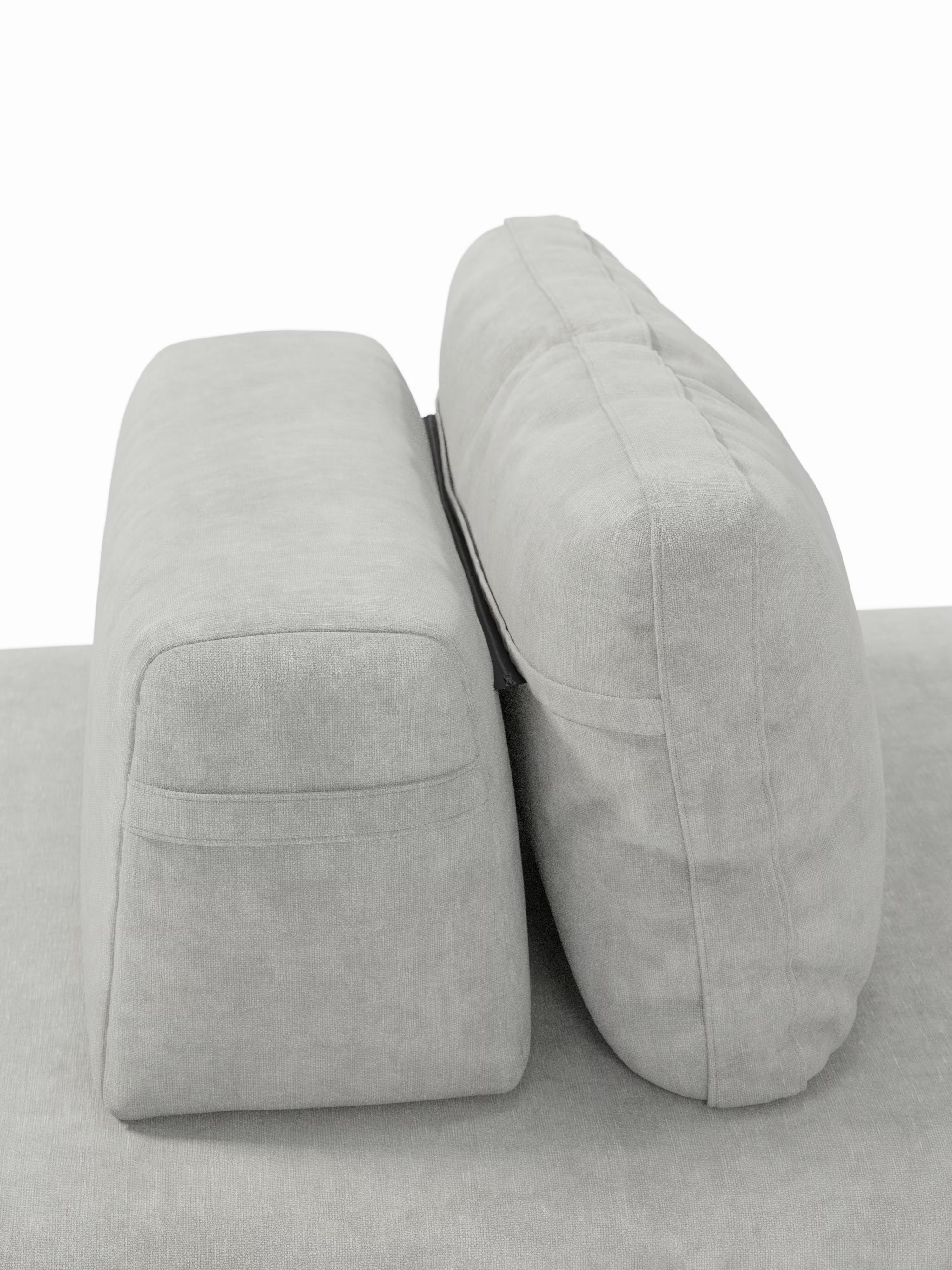 Rift Divano letto matrimoniale 3 posti moderno in tessuto smacchiabile – materasso 22 cm memory e schienali mobili