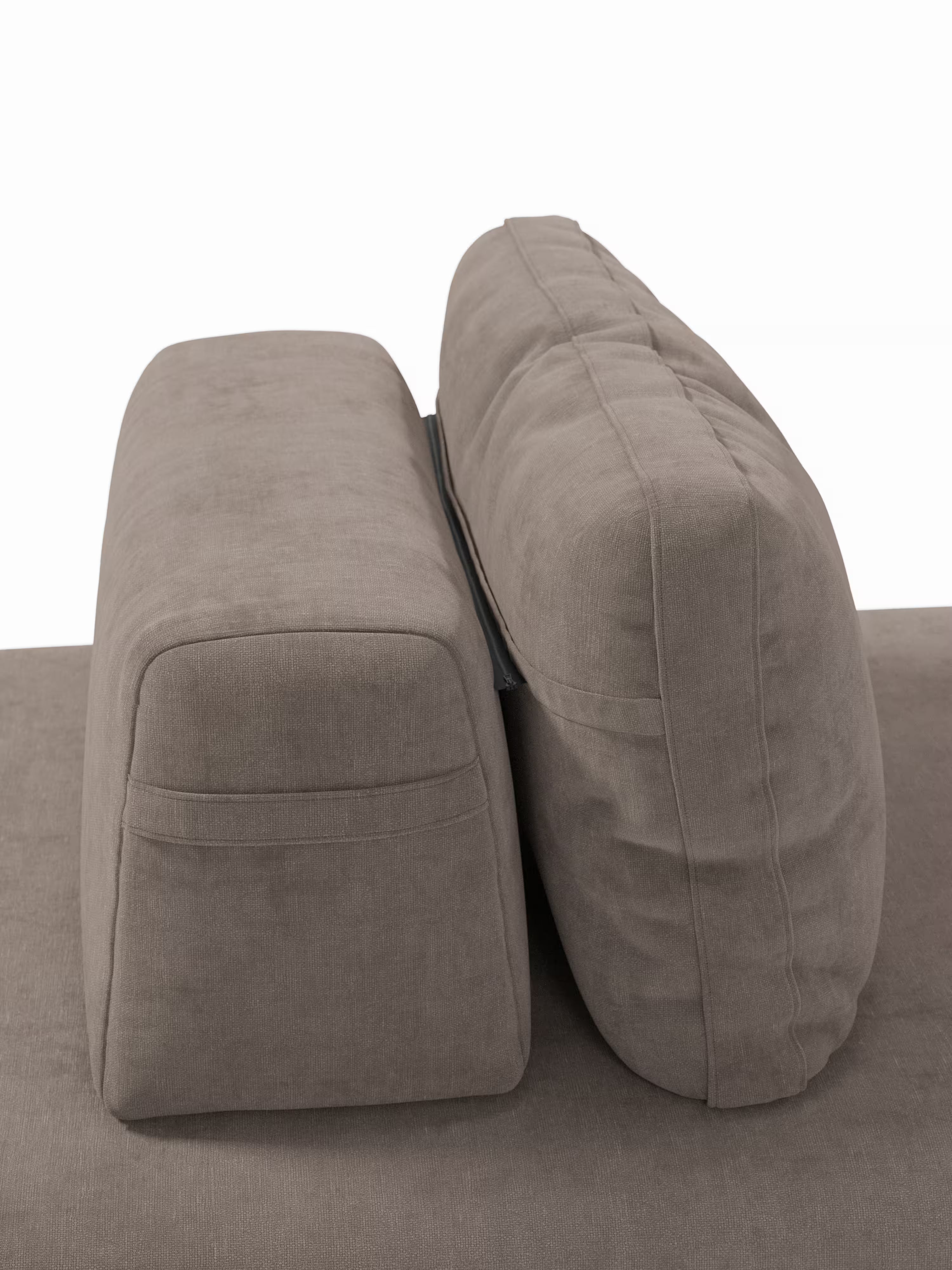 Rift Divano letto matrimoniale 3 posti moderno in tessuto smacchiabile – materasso 22 cm memory e schienali mobili