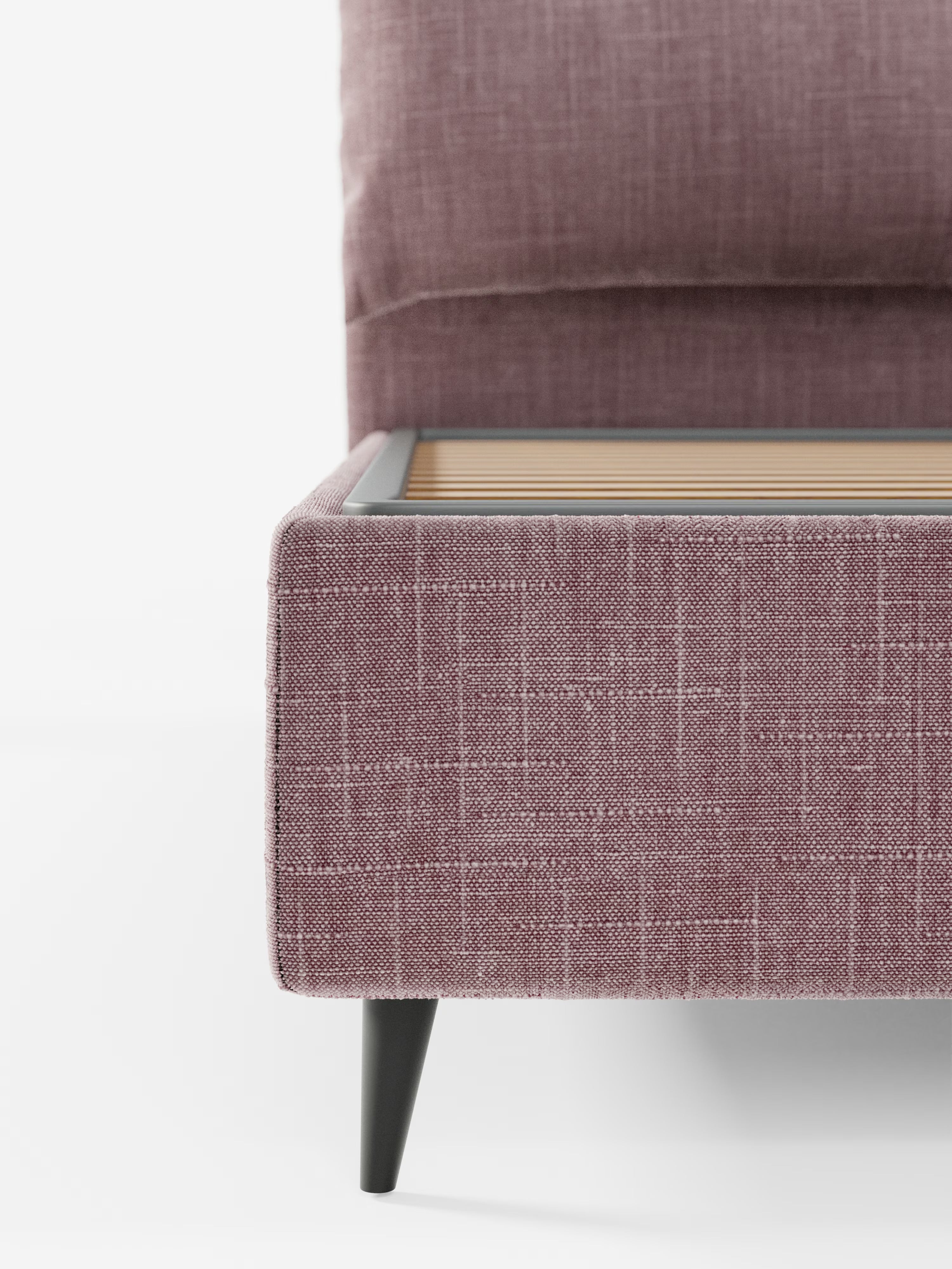 Elsa Letto Contenitore Imbottito sfoderabile in tessuto Kimono jacquard smacchiabile