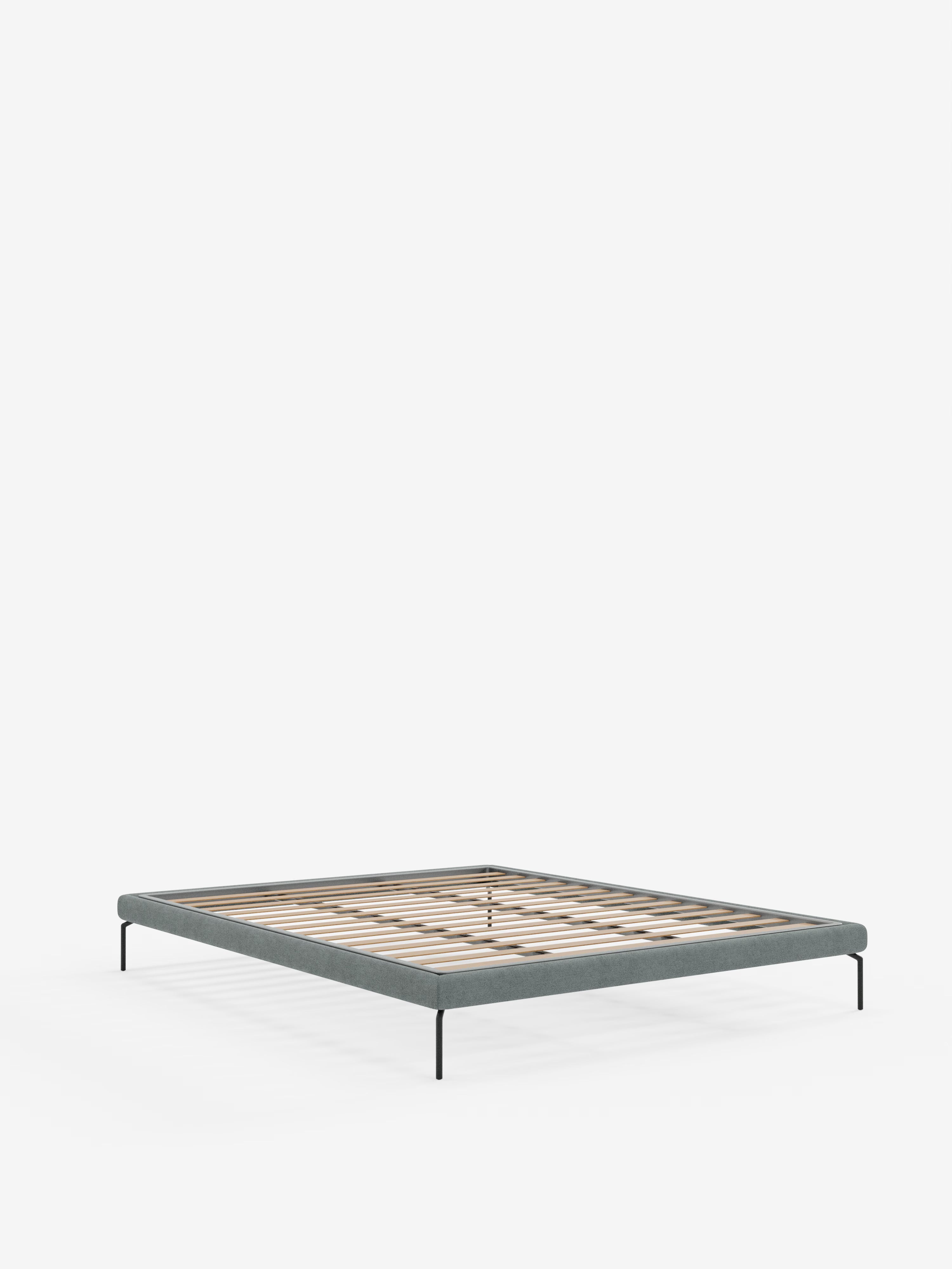 Ring Sommier acolchado desenfundable con patas de metal y tejido impermeable Soft Touch
