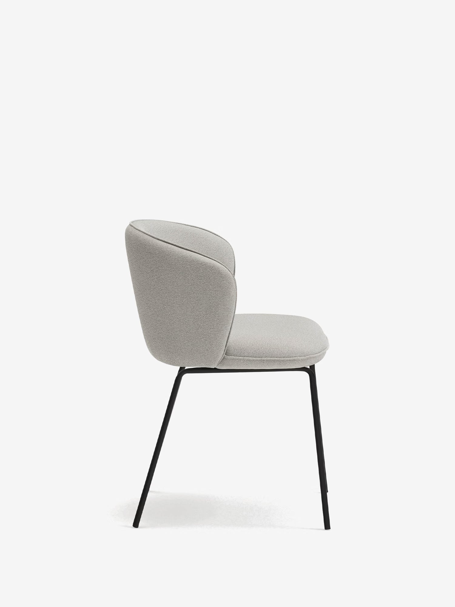 Add Chaise rembourrée en tissu recyclé et écoresponsable au design ergonomique