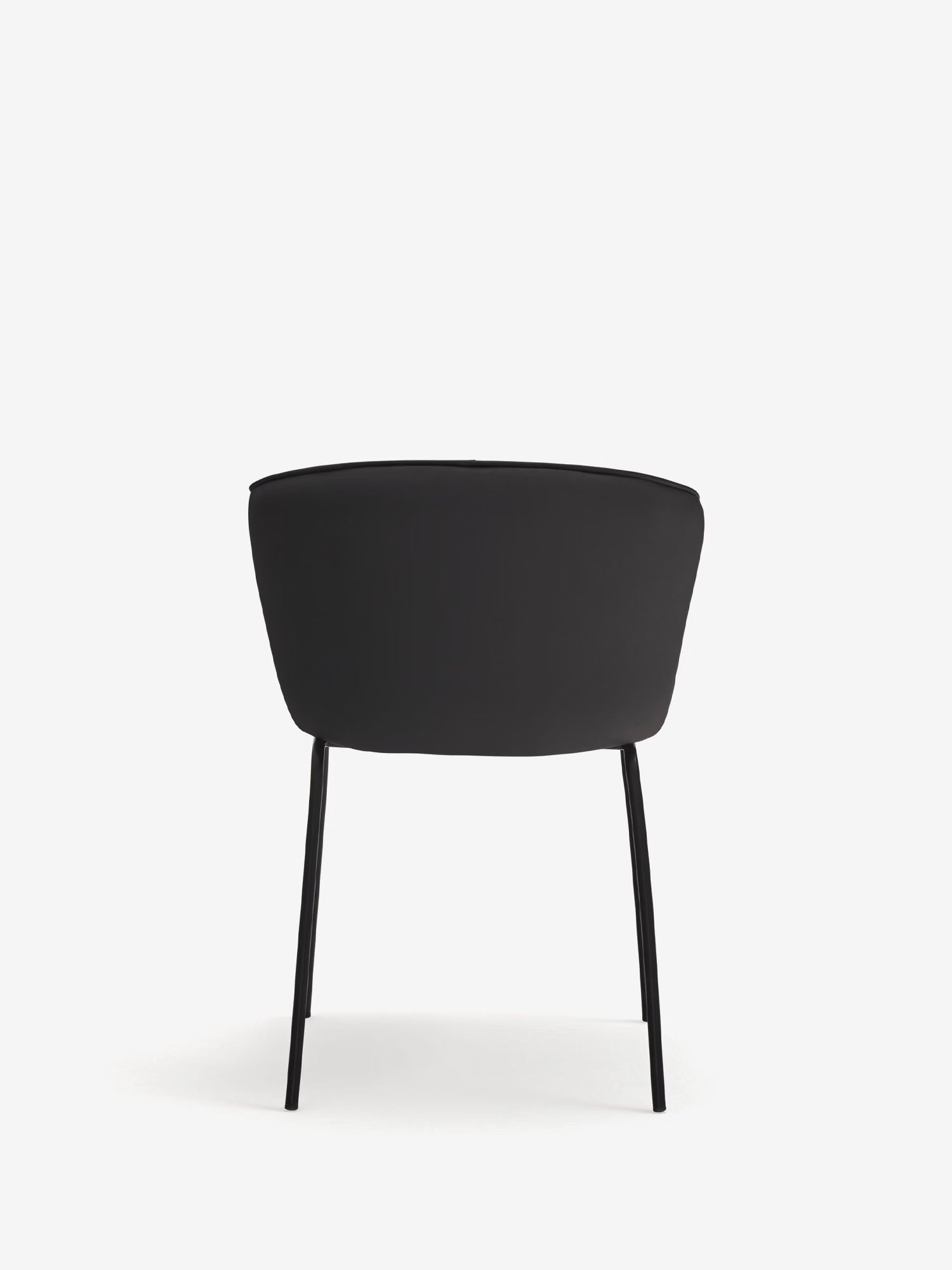 Add Silla de piel vegana - polipiel resistente y diseño ergonómico con base de metal