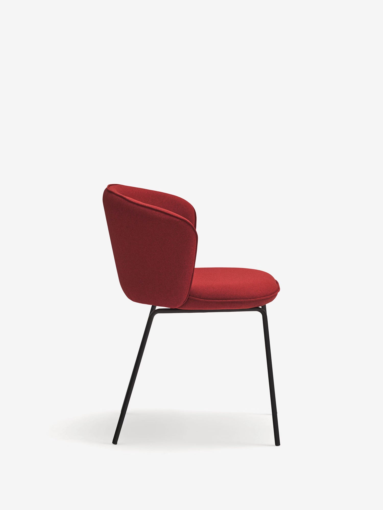 Add Chaise rembourrée en tissu recyclé et écoresponsable au design ergonomique