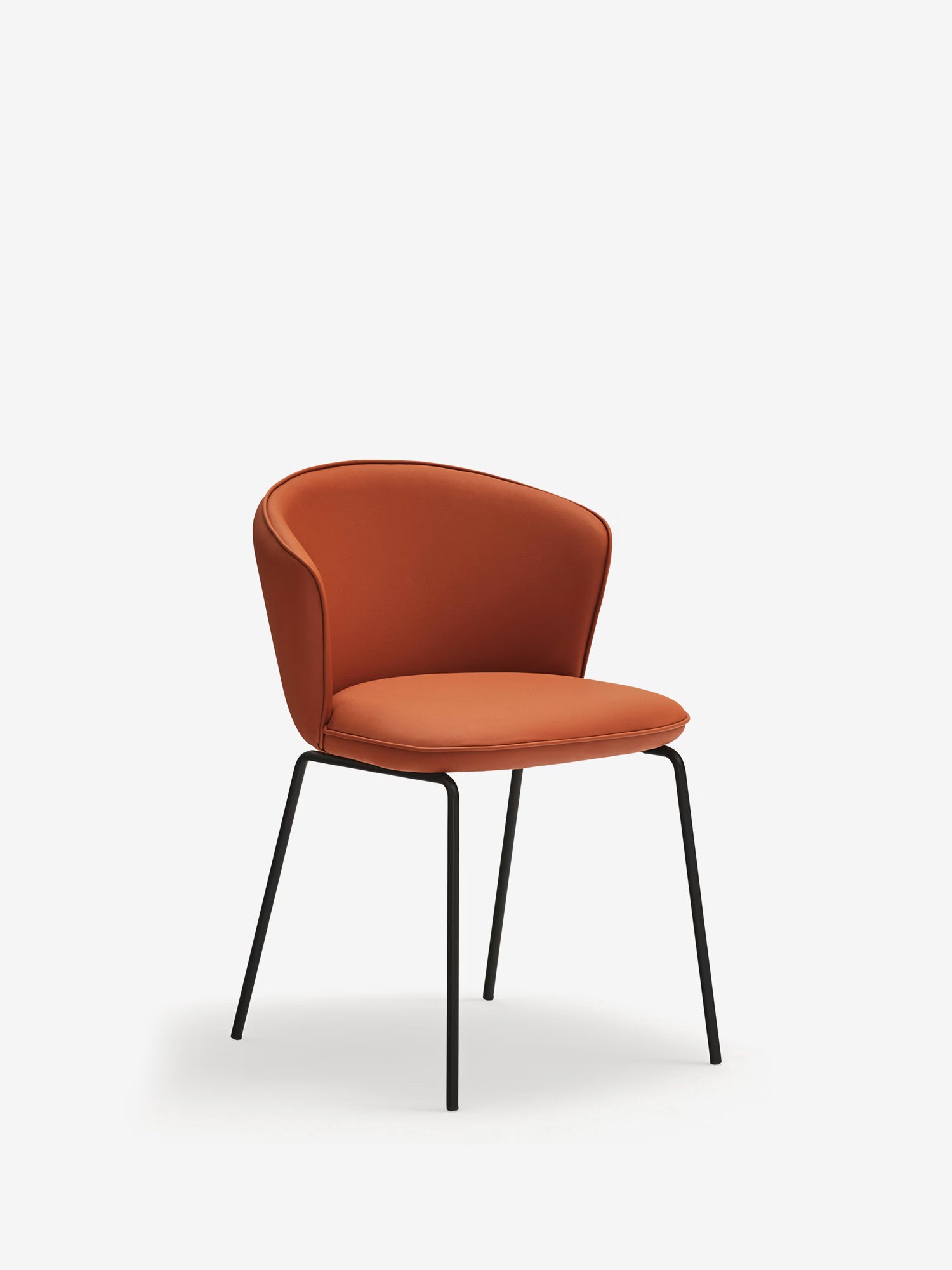 Add Silla de piel vegana - polipiel resistente y diseño ergonómico con base de metal