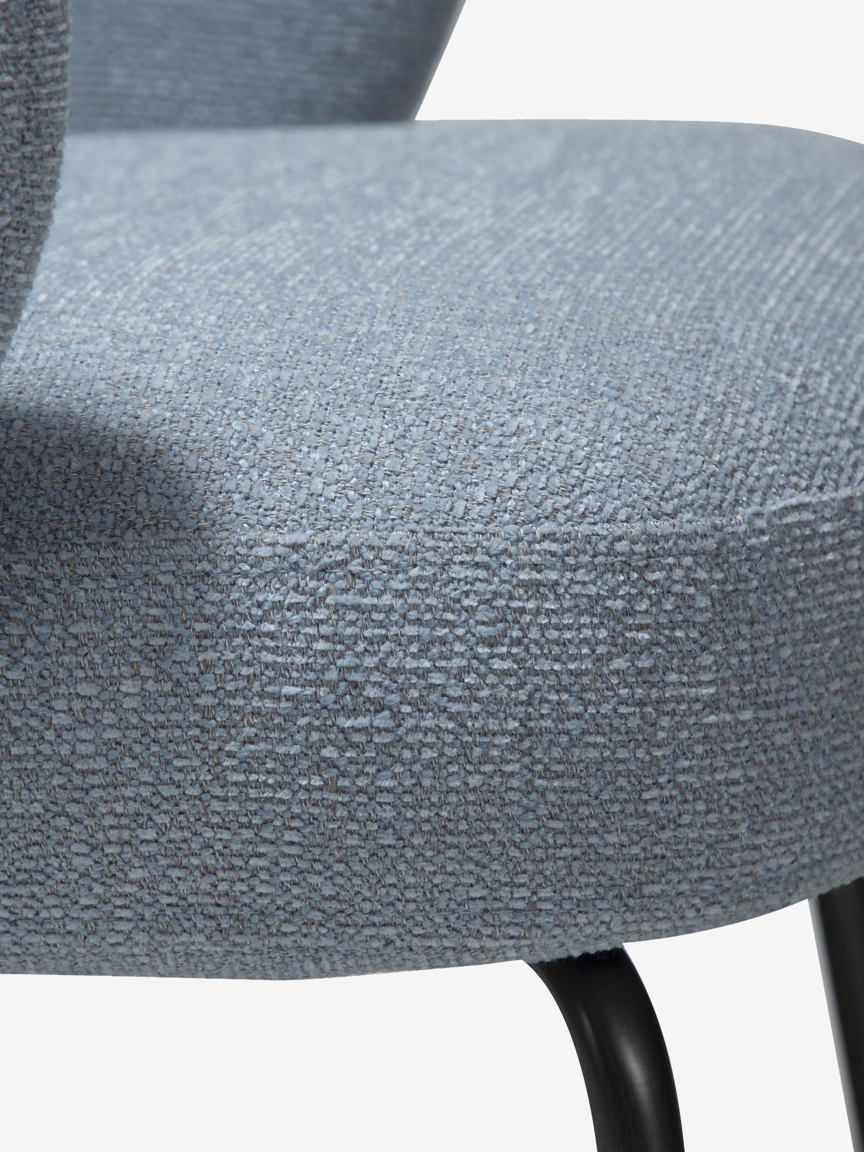 Bae Chaise en bouclé à ressorts ensachés – Élégance douce, confort supérieur