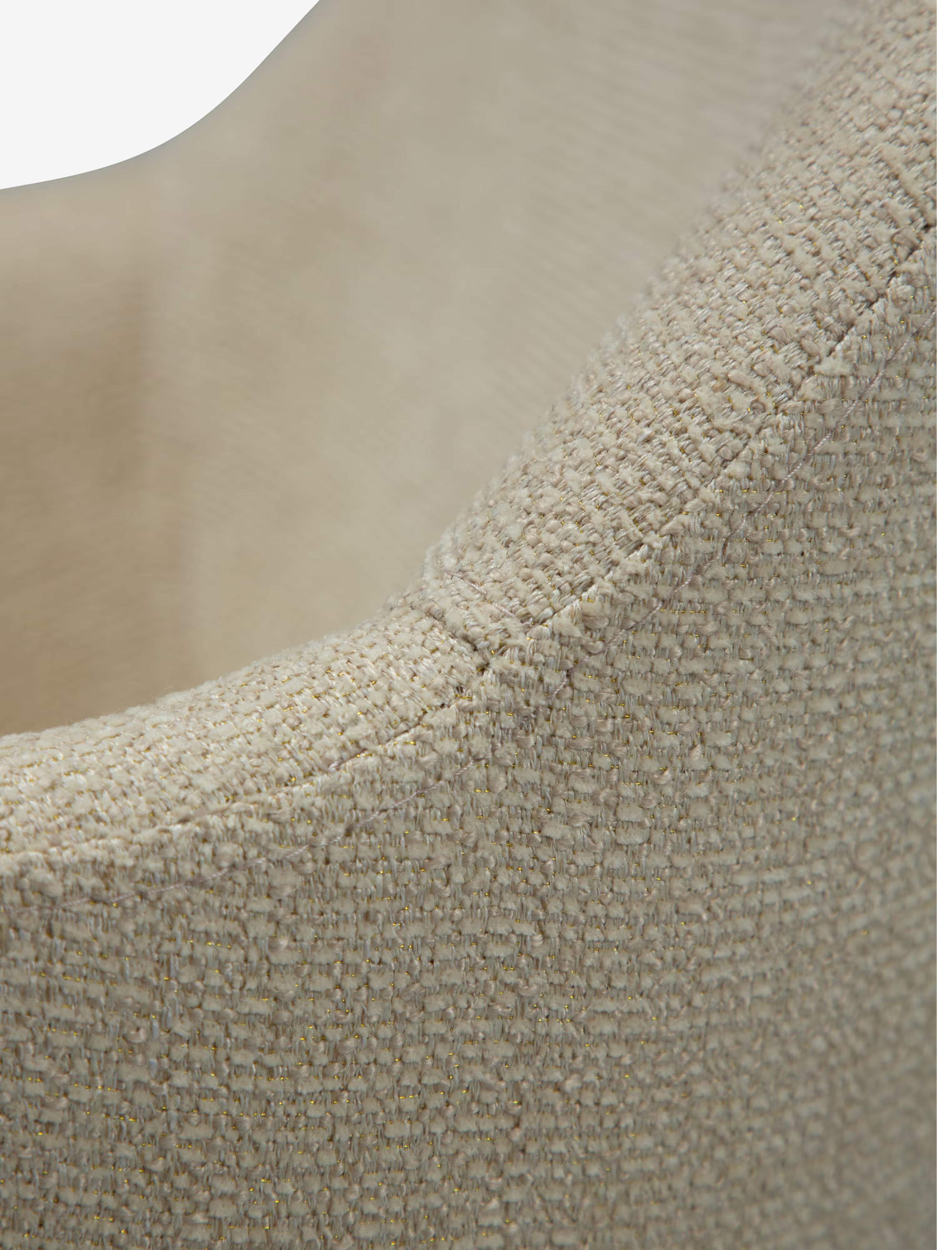 Bae Chaise en bouclé à ressorts ensachés – Élégance douce, confort supérieur