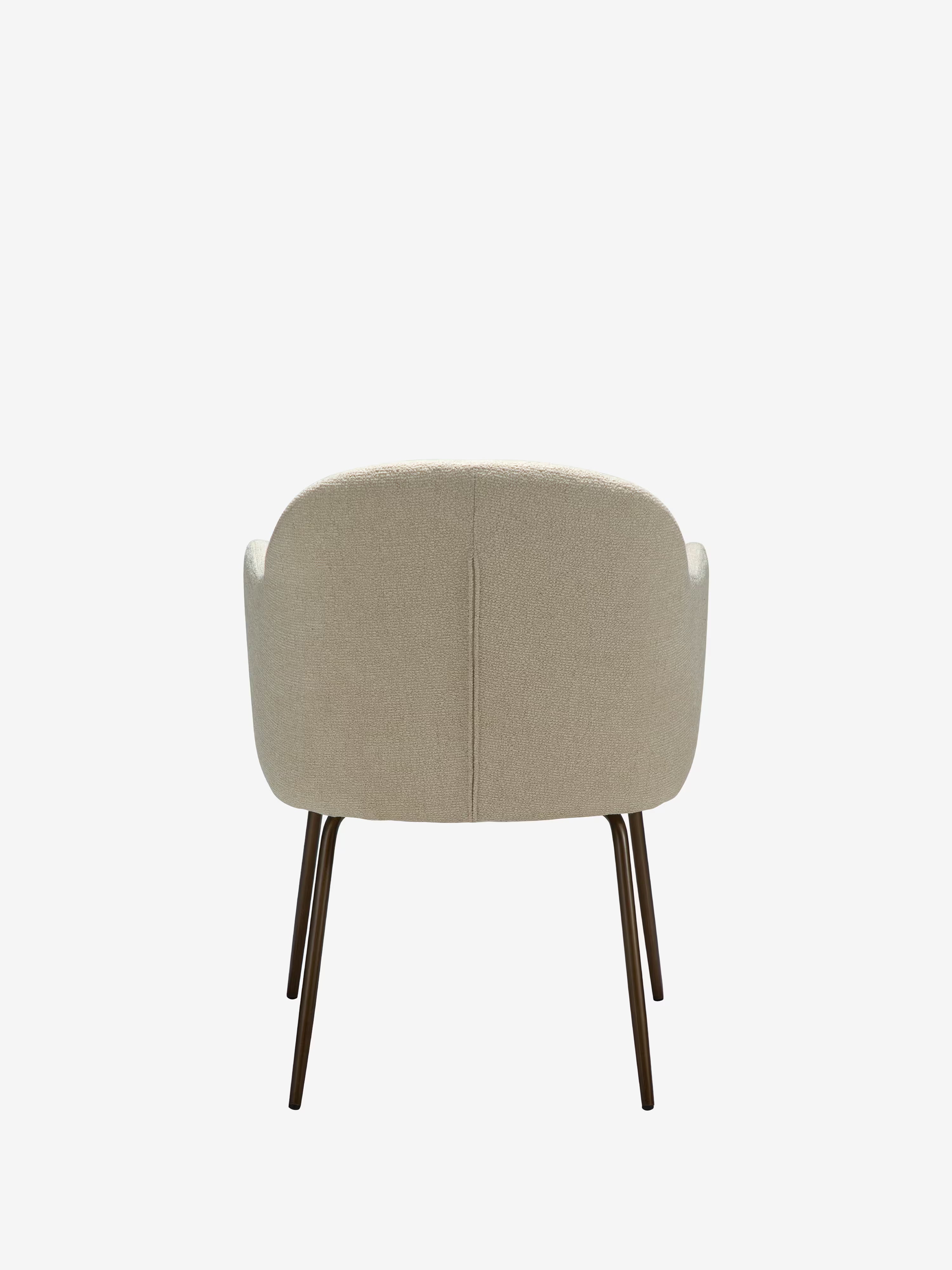 Bae Chaise en bouclé à ressorts ensachés – Élégance douce, confort supérieur