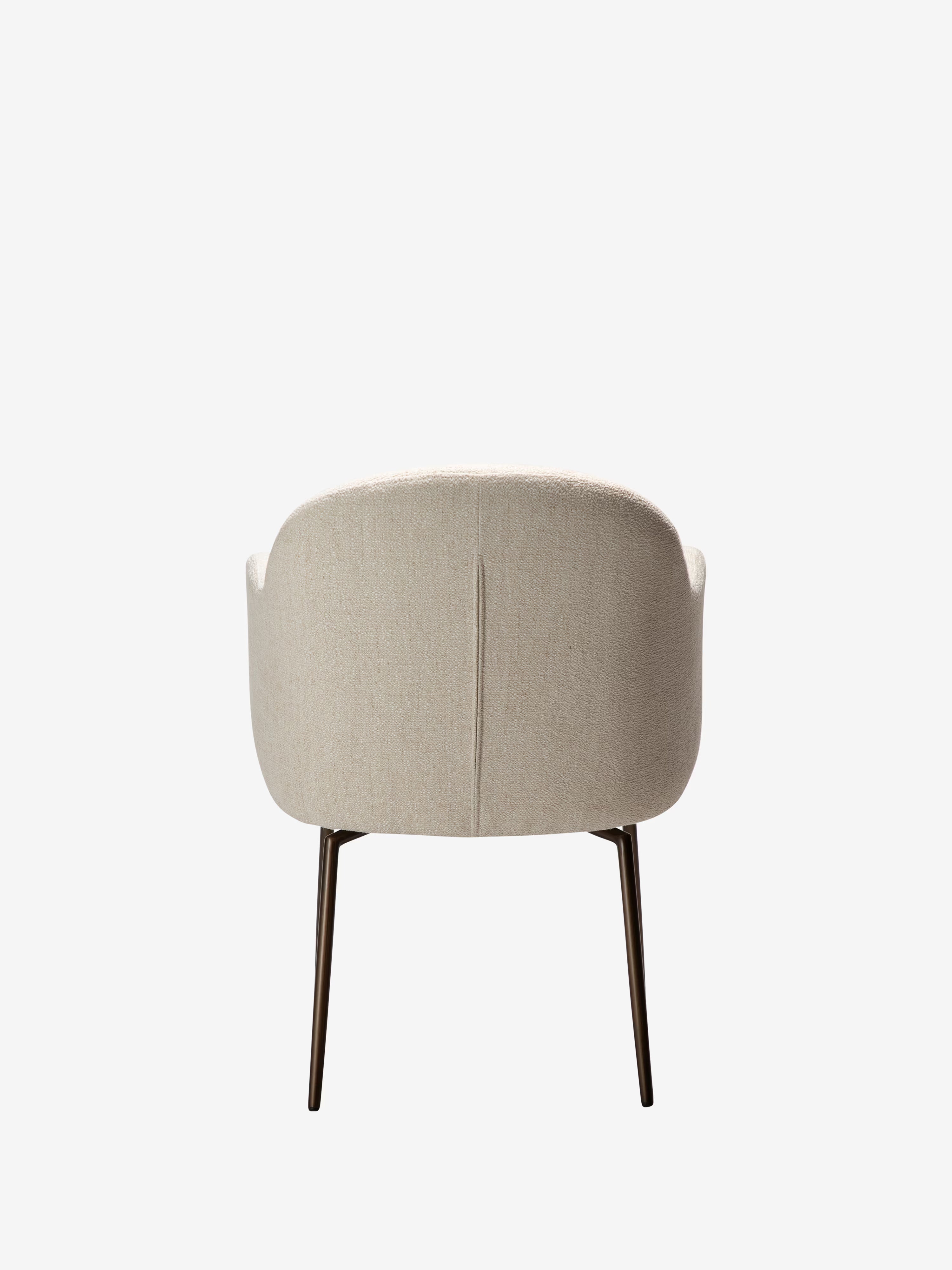 Bae Chaise pivotante en bouclé – Confort supérieur avec base à retour automatique