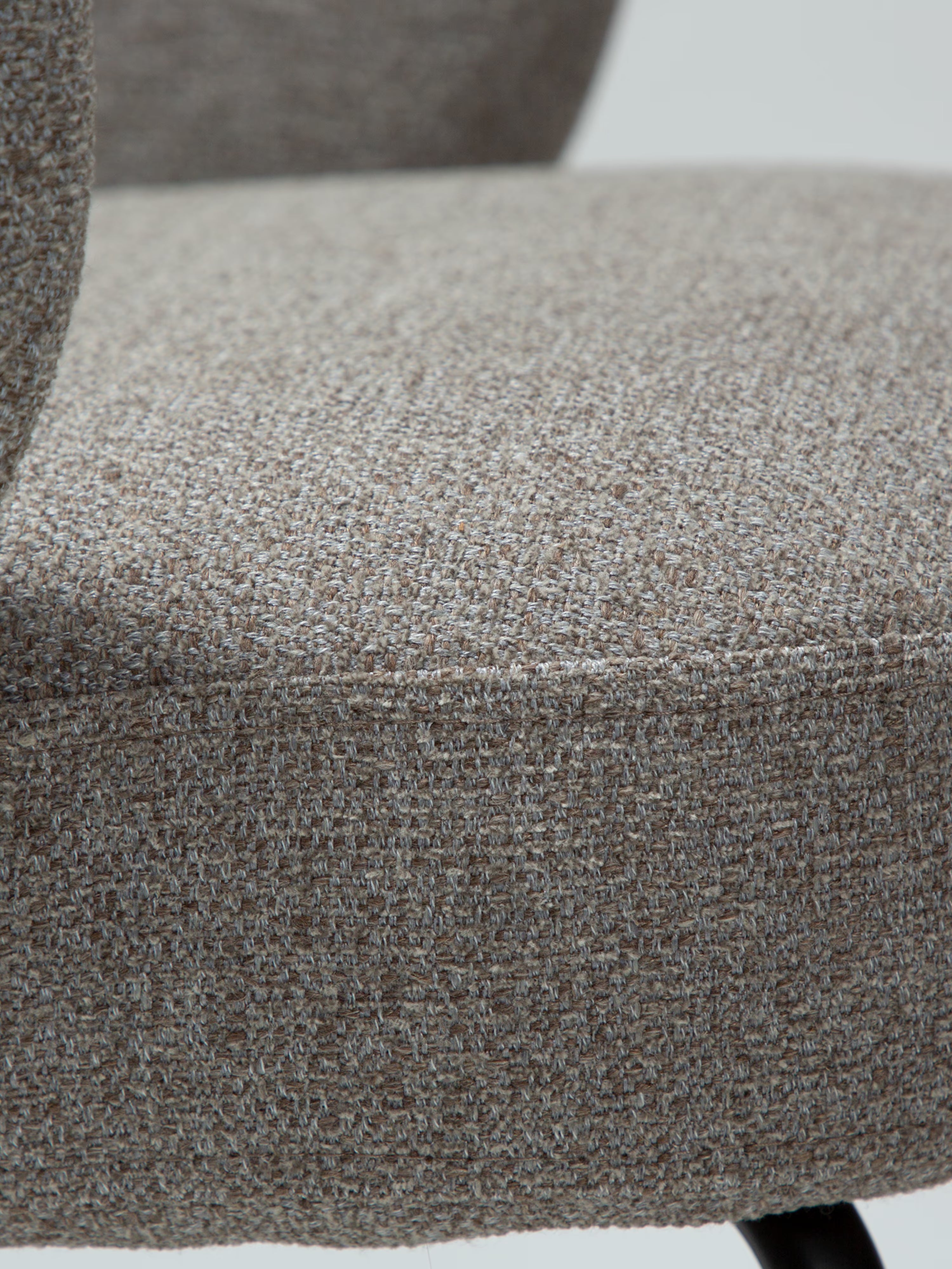 Bae Chaise pivotante en bouclé – Confort supérieur avec base à retour automatique