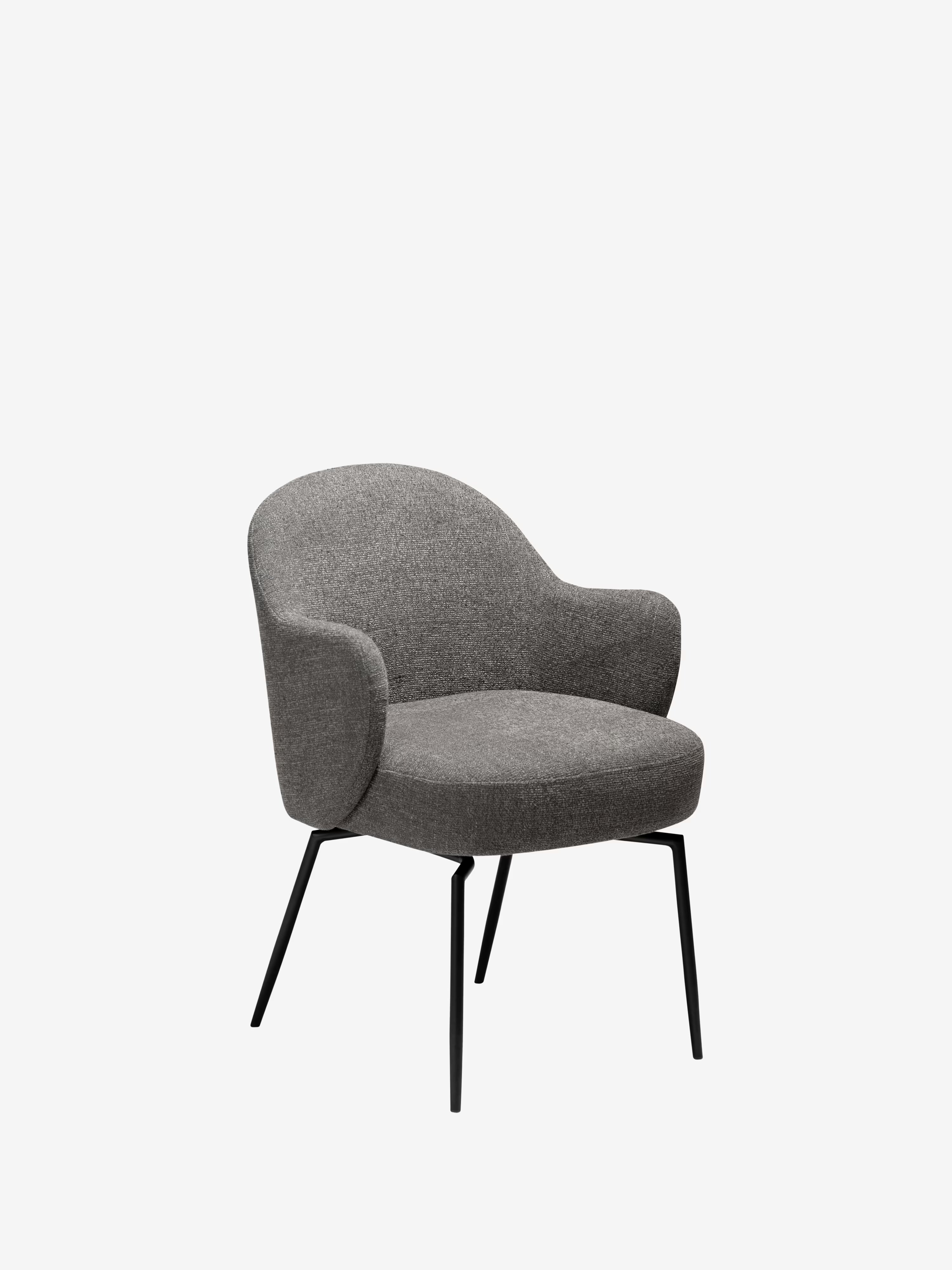 Bae Chaise pivotante en bouclé – Confort supérieur avec base à retour automatique