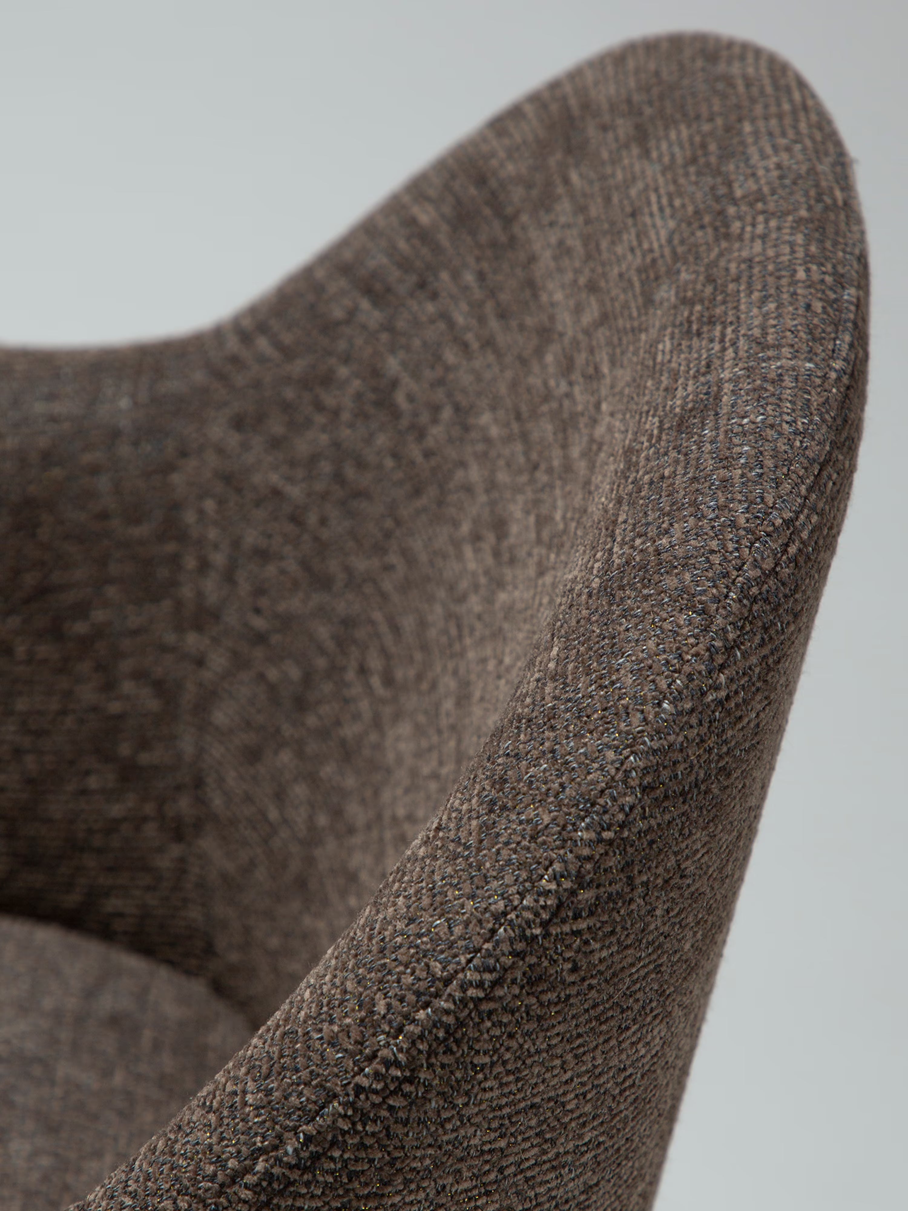 Bae Chaise pivotante en bouclé – Confort supérieur avec base à retour automatique