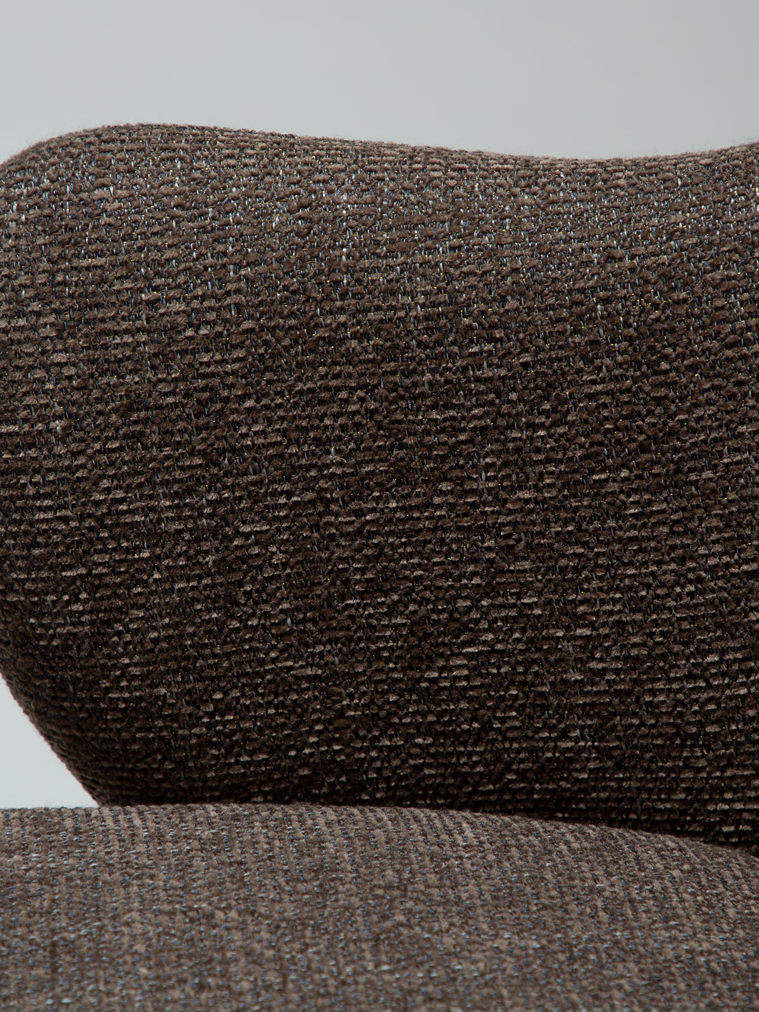 Bae Chaise pivotante en bouclé – Confort supérieur avec base à retour automatique