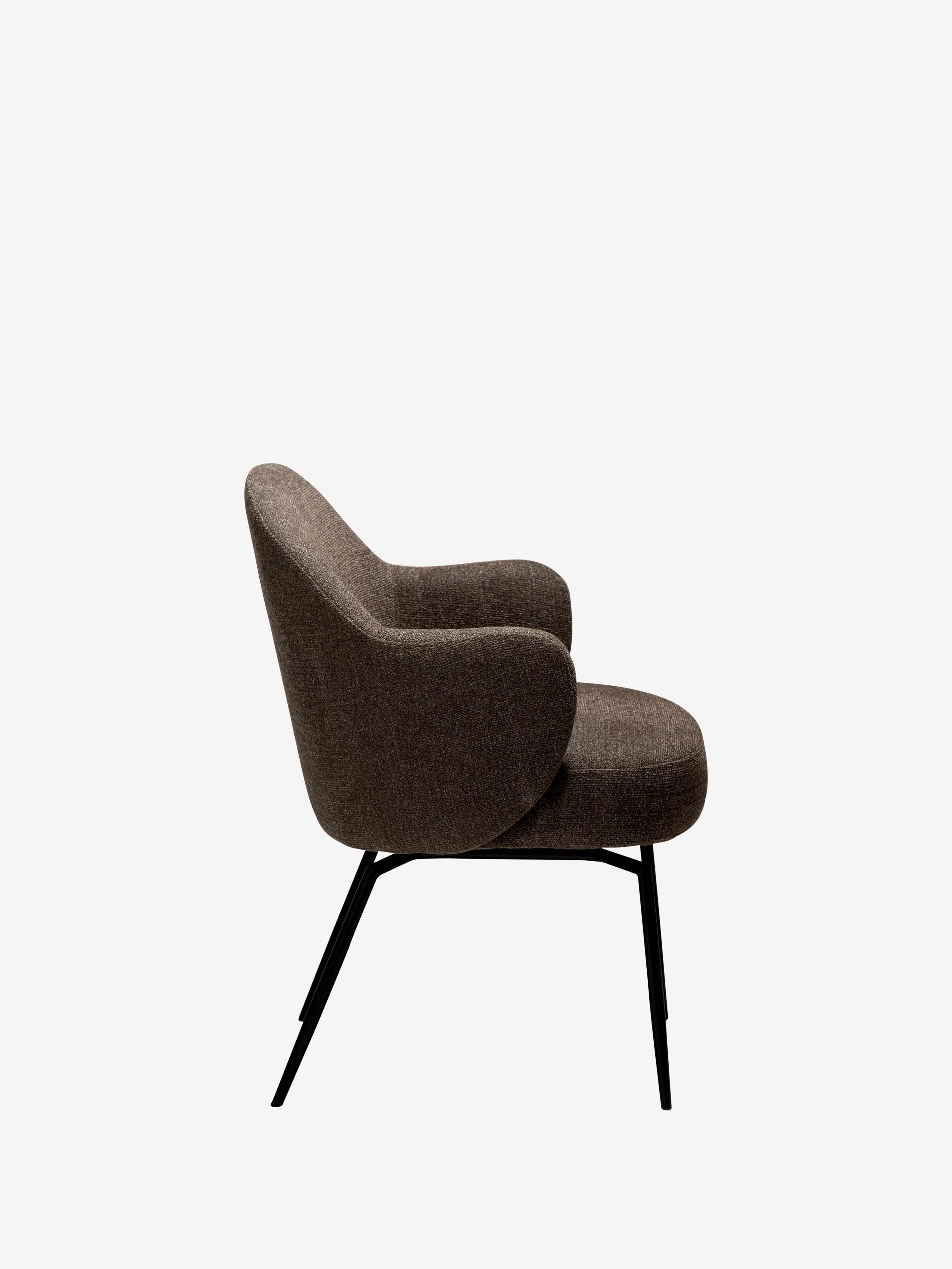 Bae Chaise pivotante en bouclé – Confort supérieur avec base à retour automatique