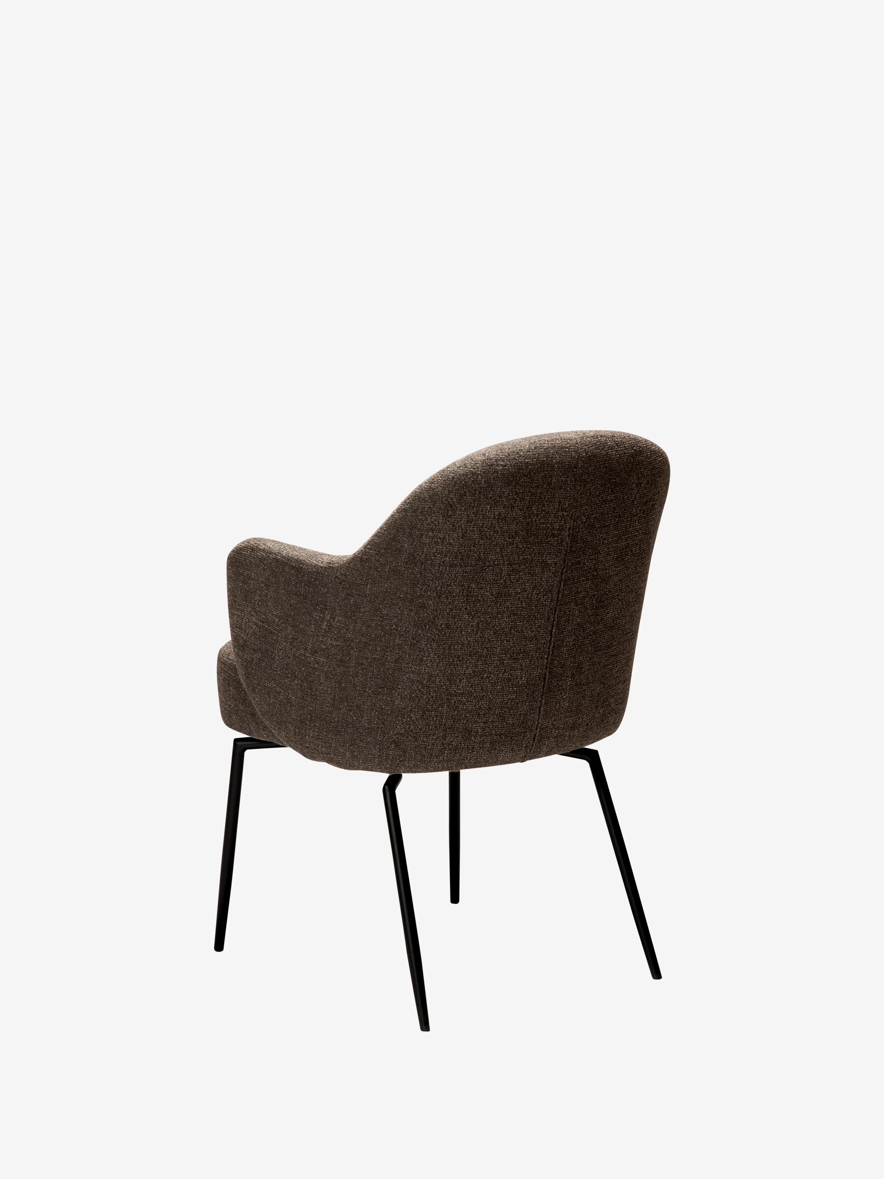 Bae Chaise pivotante en bouclé – Confort supérieur avec base à retour automatique