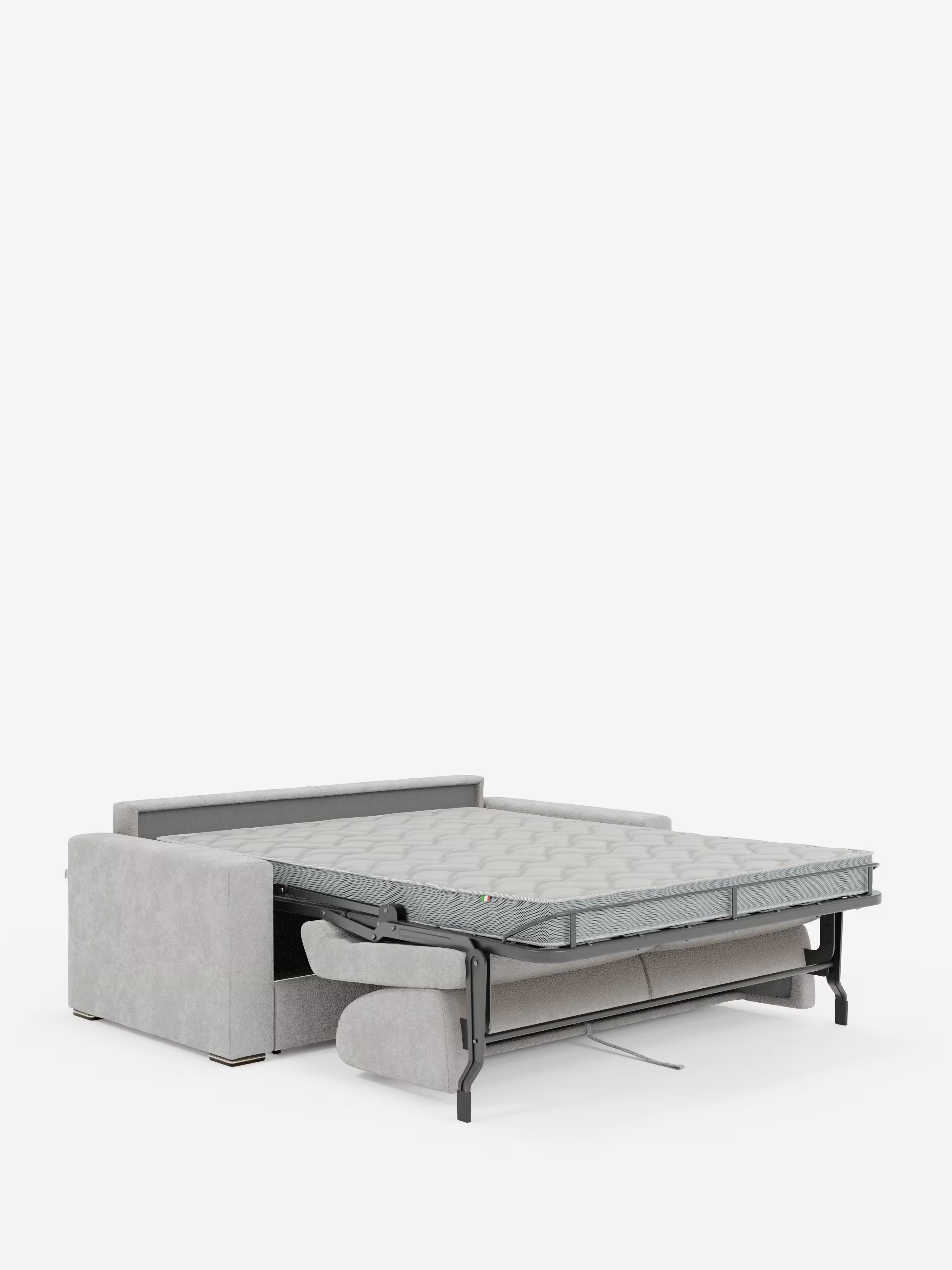 Best divano letto 2 o 3 posti a ribalta con contenitore in morbido filato ciniglia
