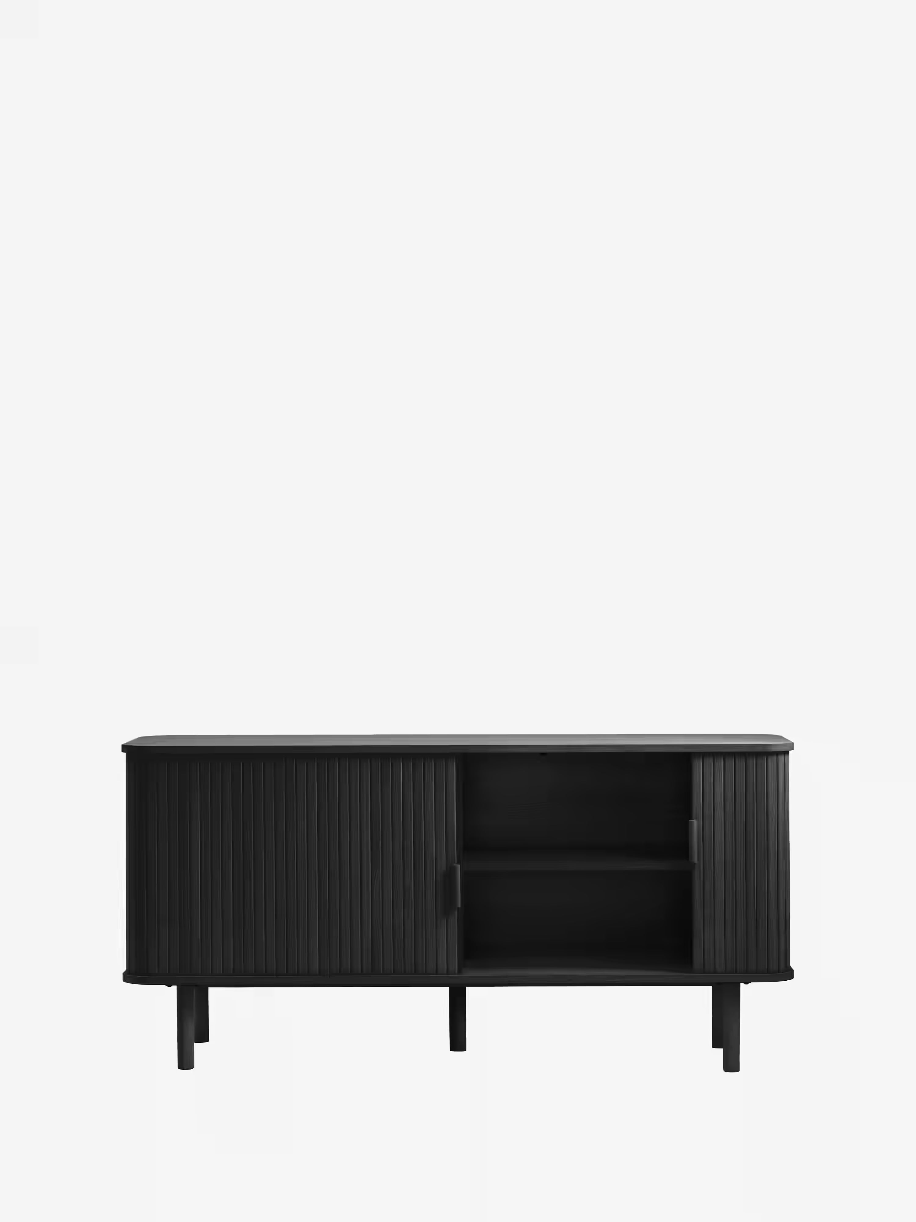 Cavo aparador de roble negro - aparador de estilo escandinavo 160 x 70 cm