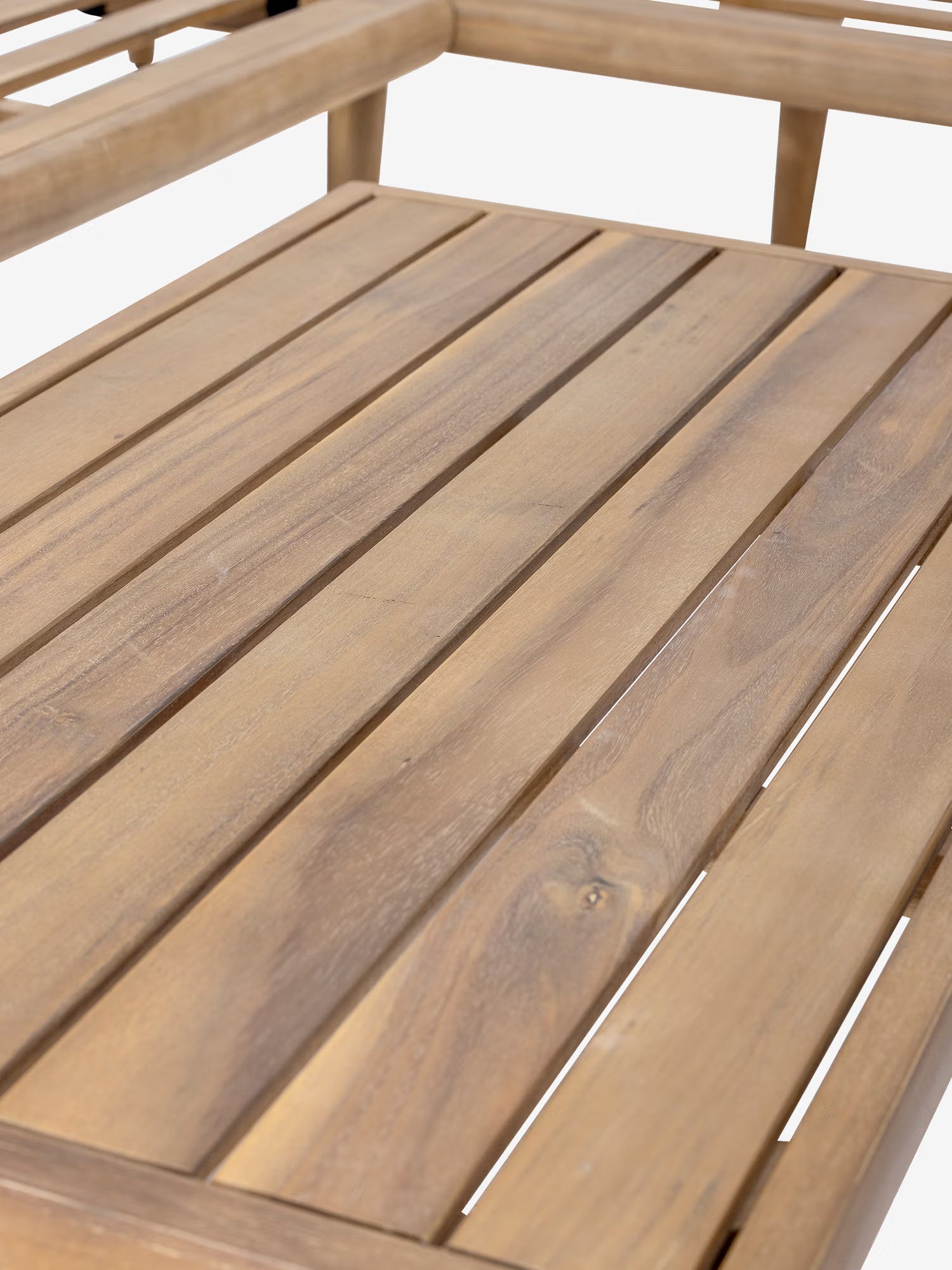 Cesano conjunto lounge de exterior en madera de acacia certificada FSC® - sofá esquinero con mesita y cojines incluidos