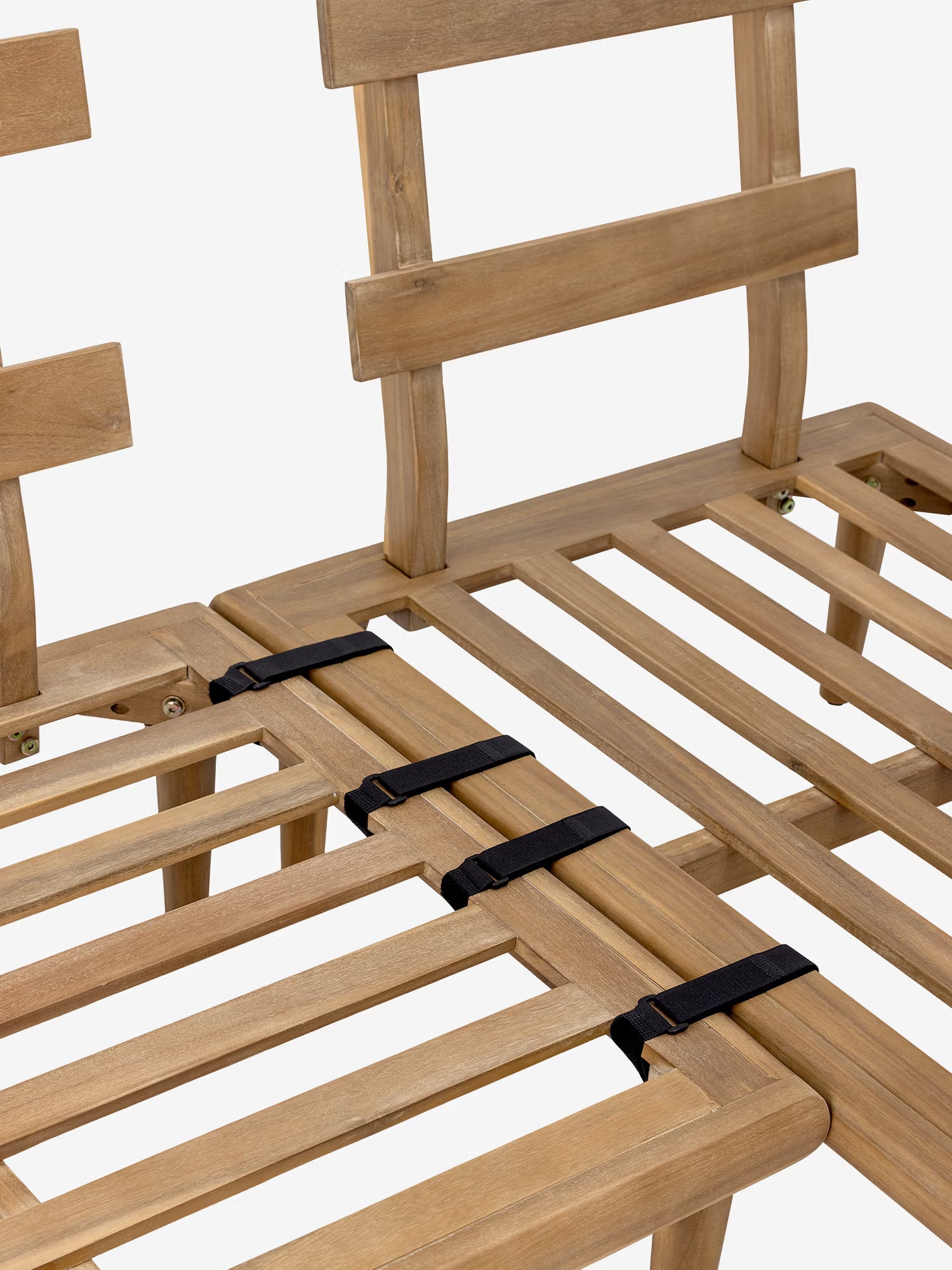 Cesano conjunto lounge de exterior en madera de acacia certificada FSC® - sofá esquinero con mesita y cojines incluidos