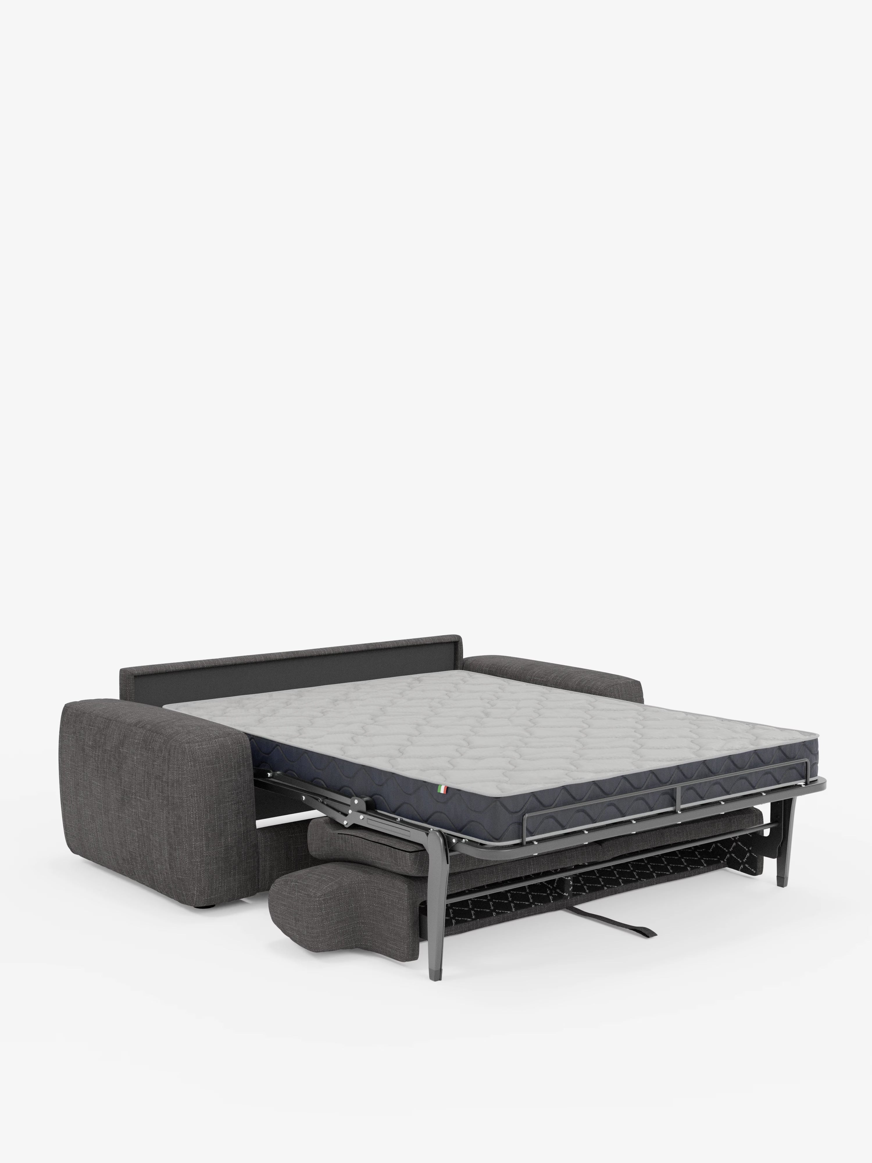 Cloud Divano letto moderno con materasso alto 17 cm - 2 posti e 3 posti in tessuto impermeabile